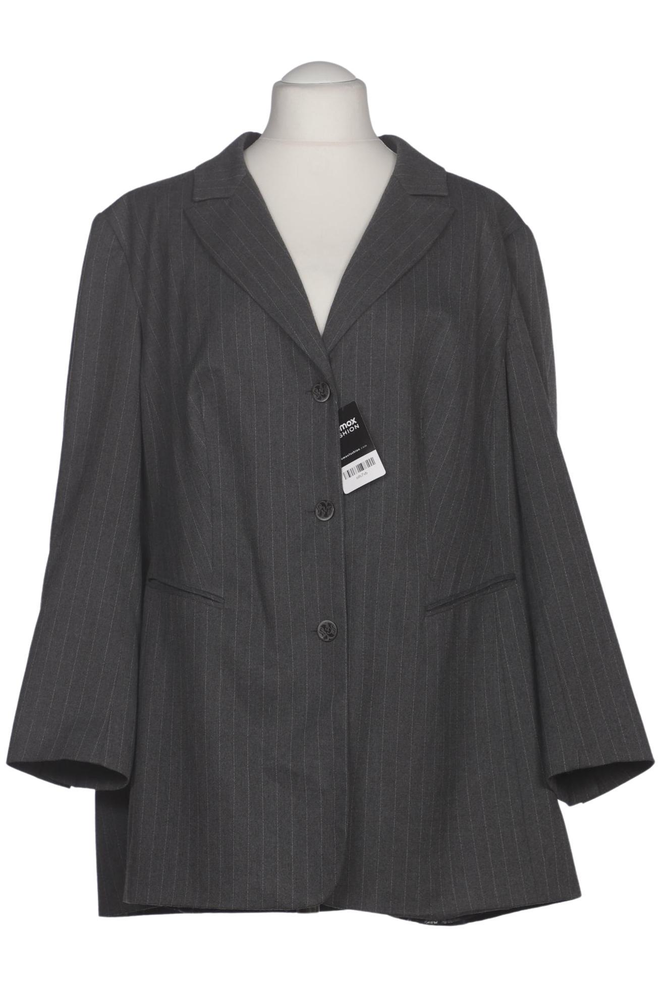 

Selection by Ulla Popken Damen Blazer, grau, Gr. 56