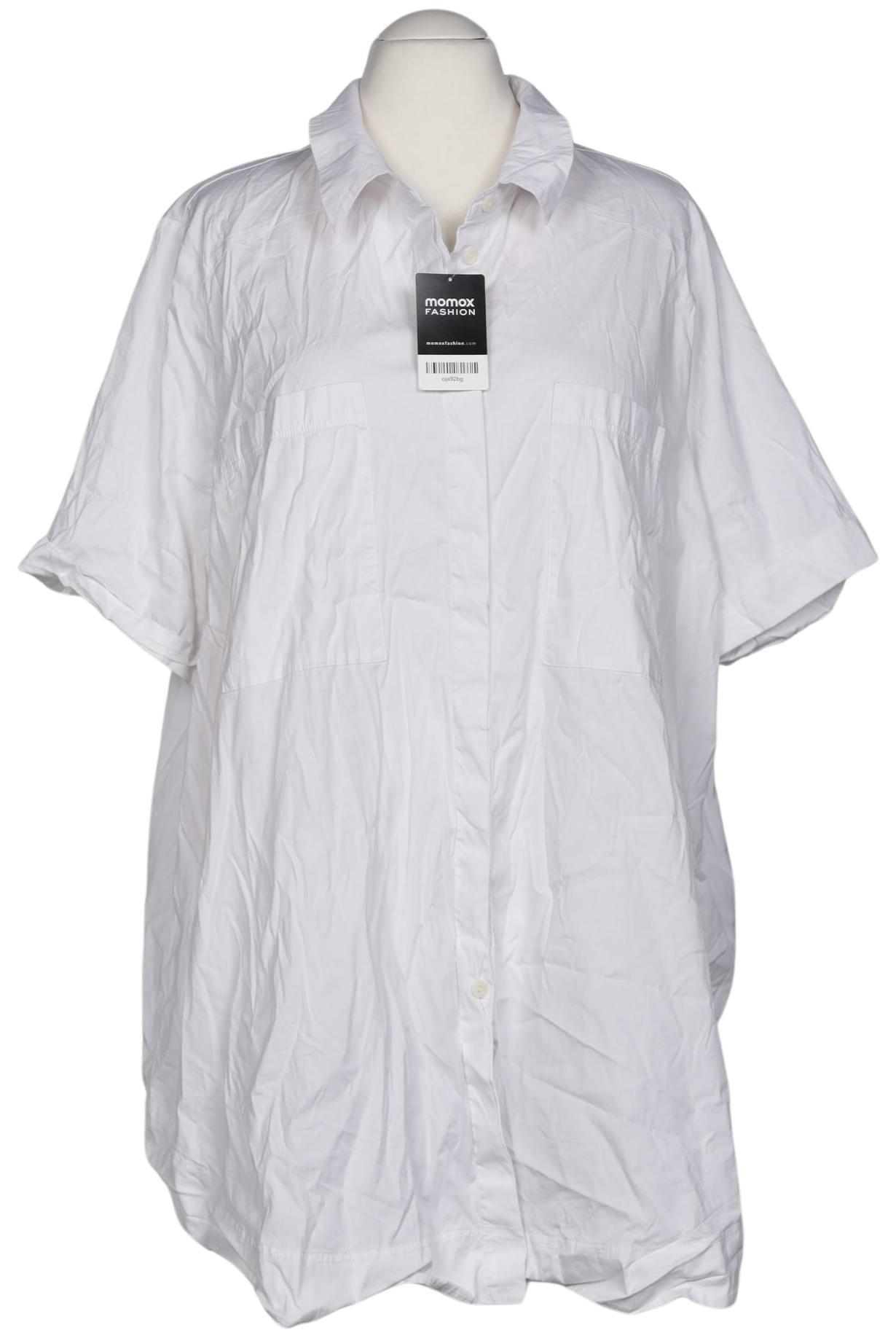 

Selection by Ulla Popken Damen Bluse, weiß, Gr. 54