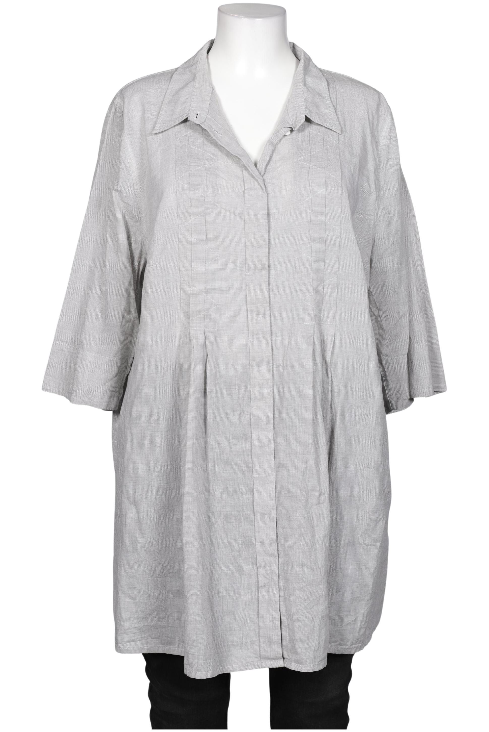 

Selection by Ulla Popken Damen Bluse, grau, Gr. 50