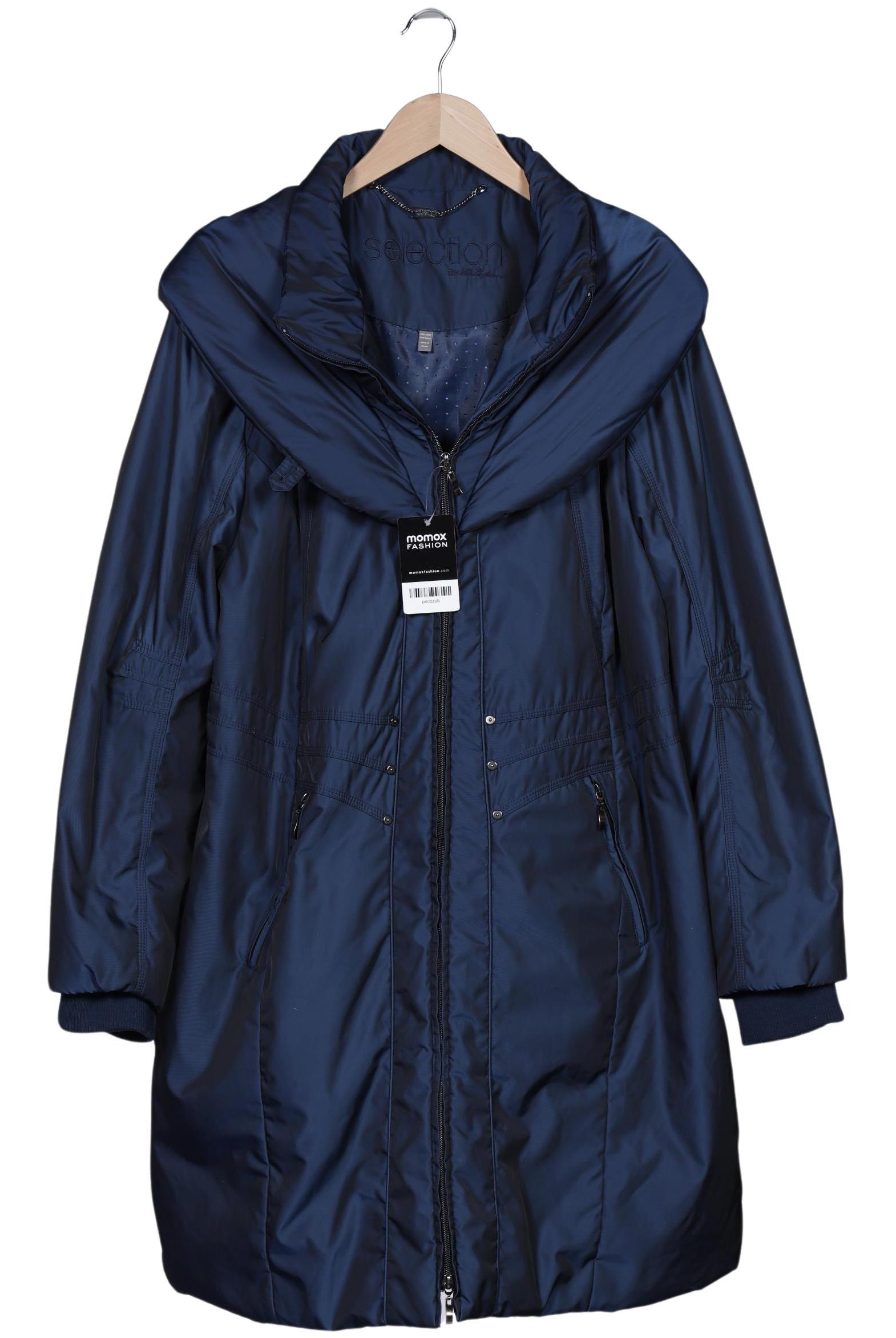 

Selection by Ulla Popken Damen Mantel, marineblau, Gr. 50