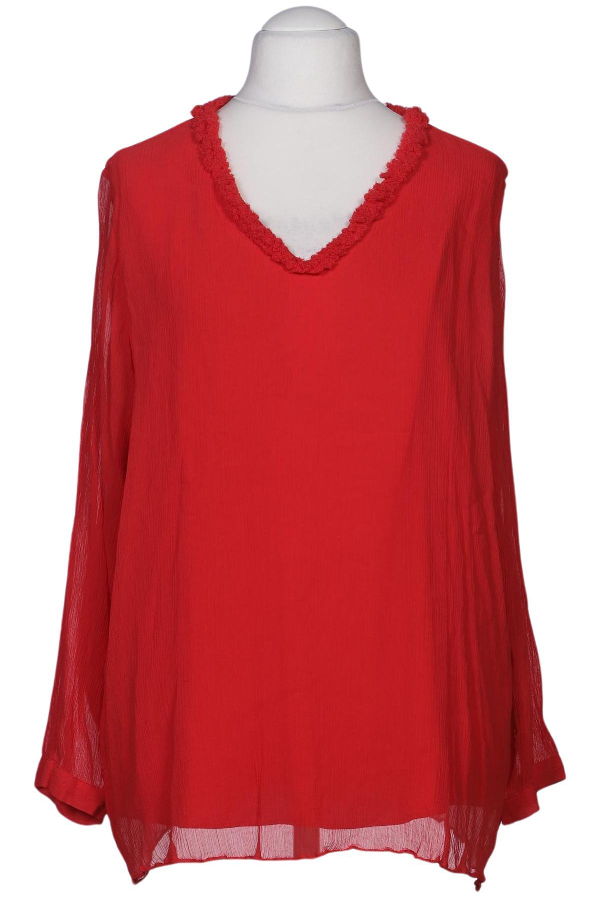 

Selection by Ulla Popken Damen Bluse, rot, Gr. 50