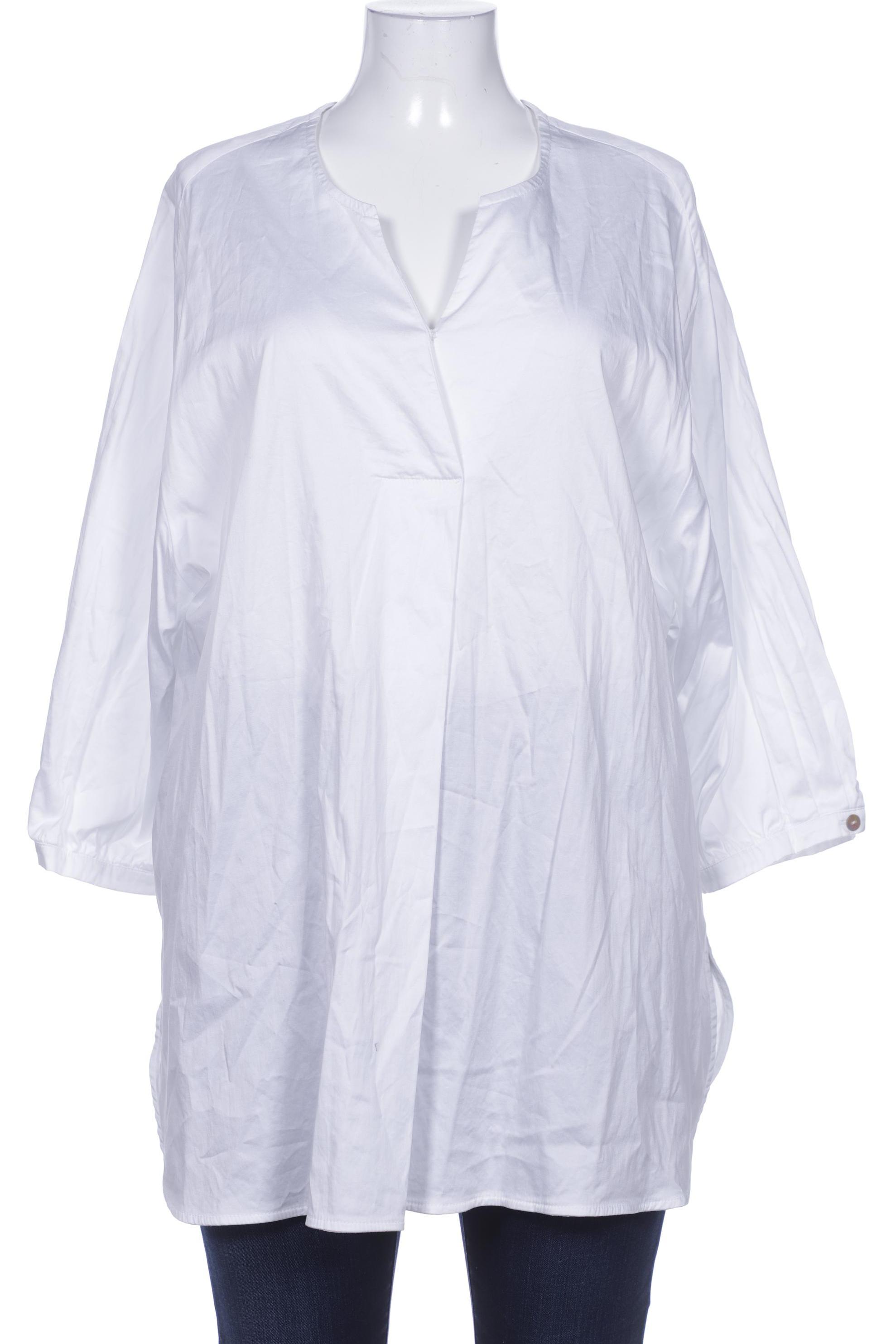 

Selection by Ulla Popken Damen Bluse, weiß, Gr. 50