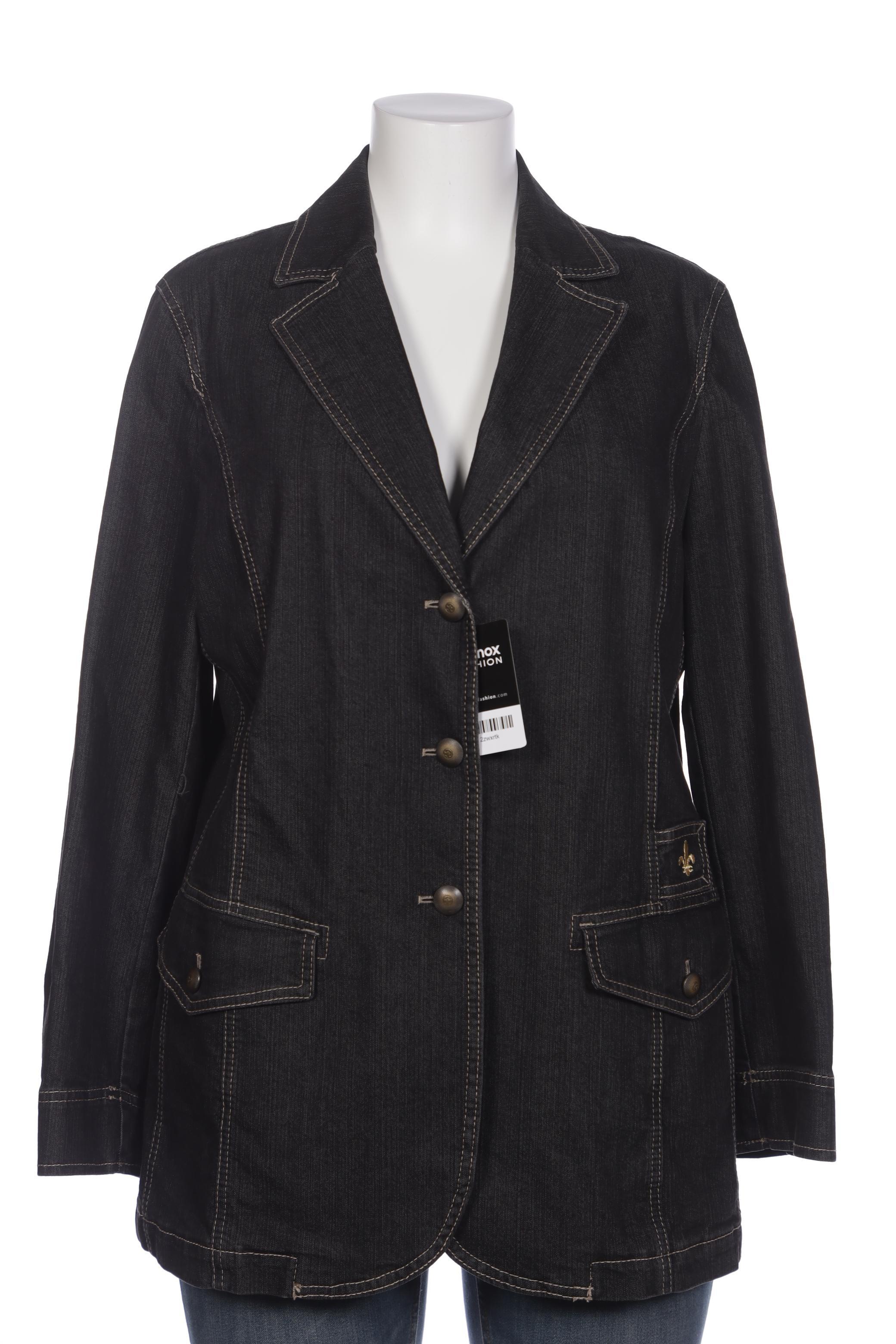 

Selection by Ulla Popken Damen Blazer, grau, Gr. 46