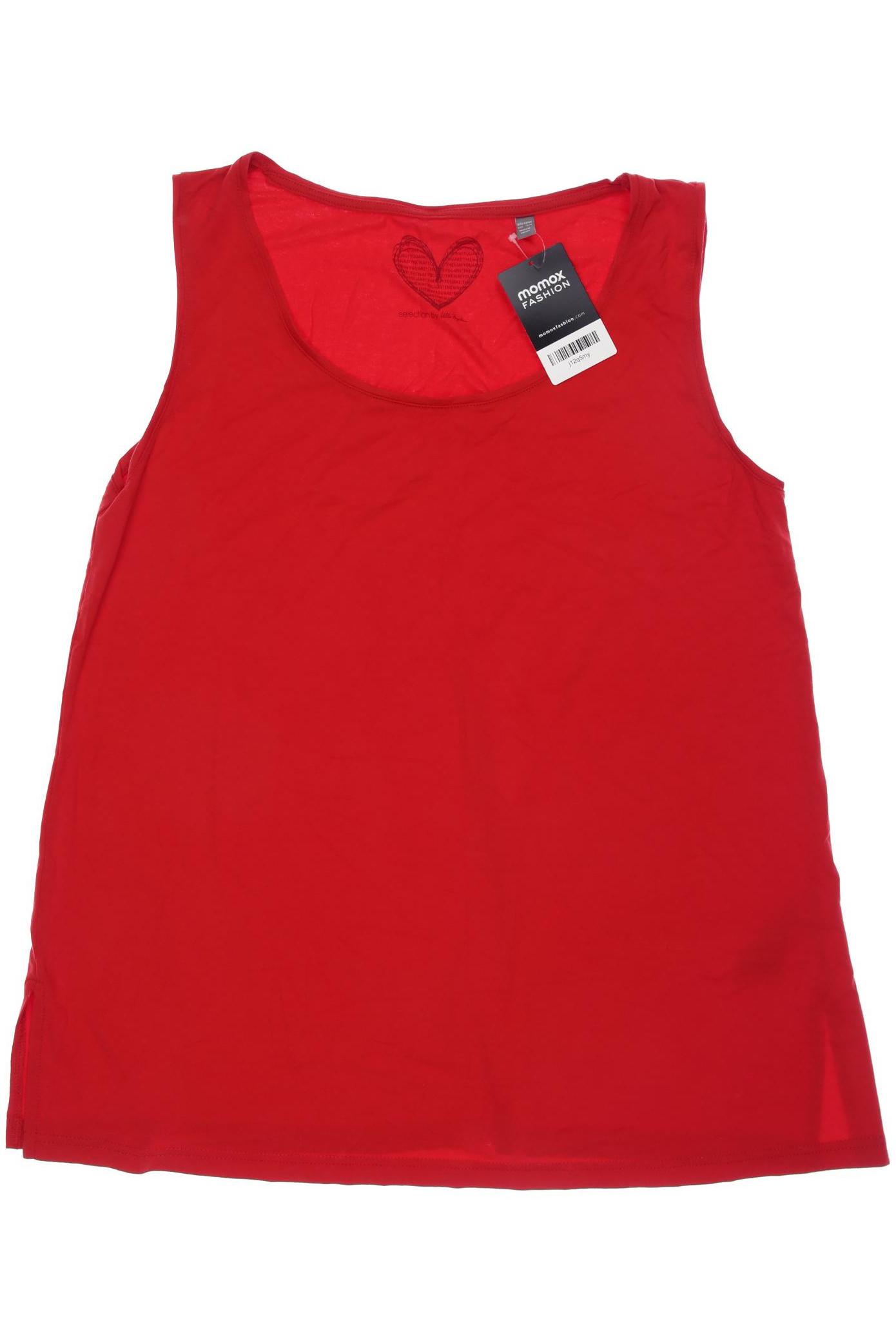 

Selection by Ulla Popken Damen Top, rot, Gr. 42