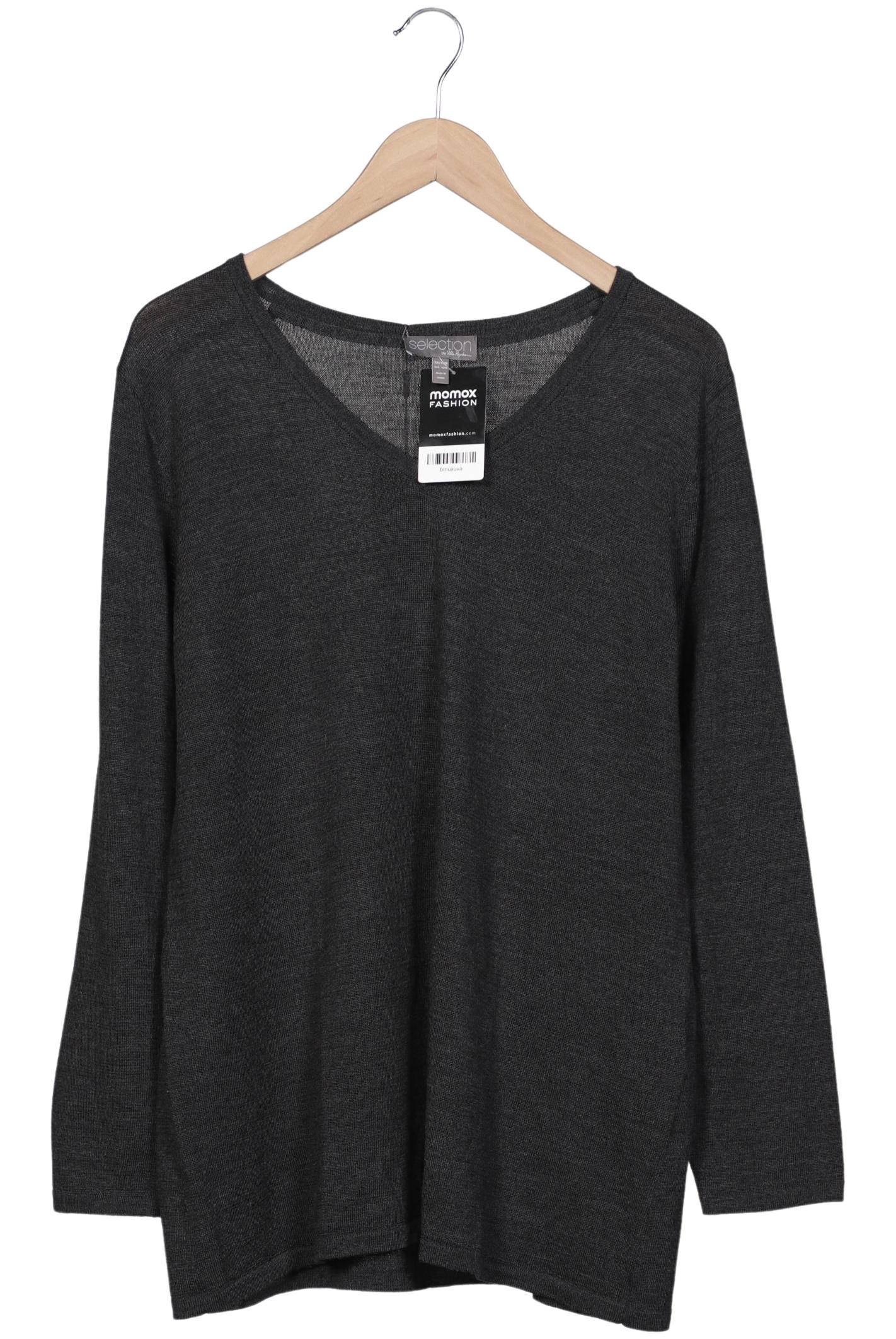 

Selection by Ulla Popken Damen Pullover, grau, Gr. 46