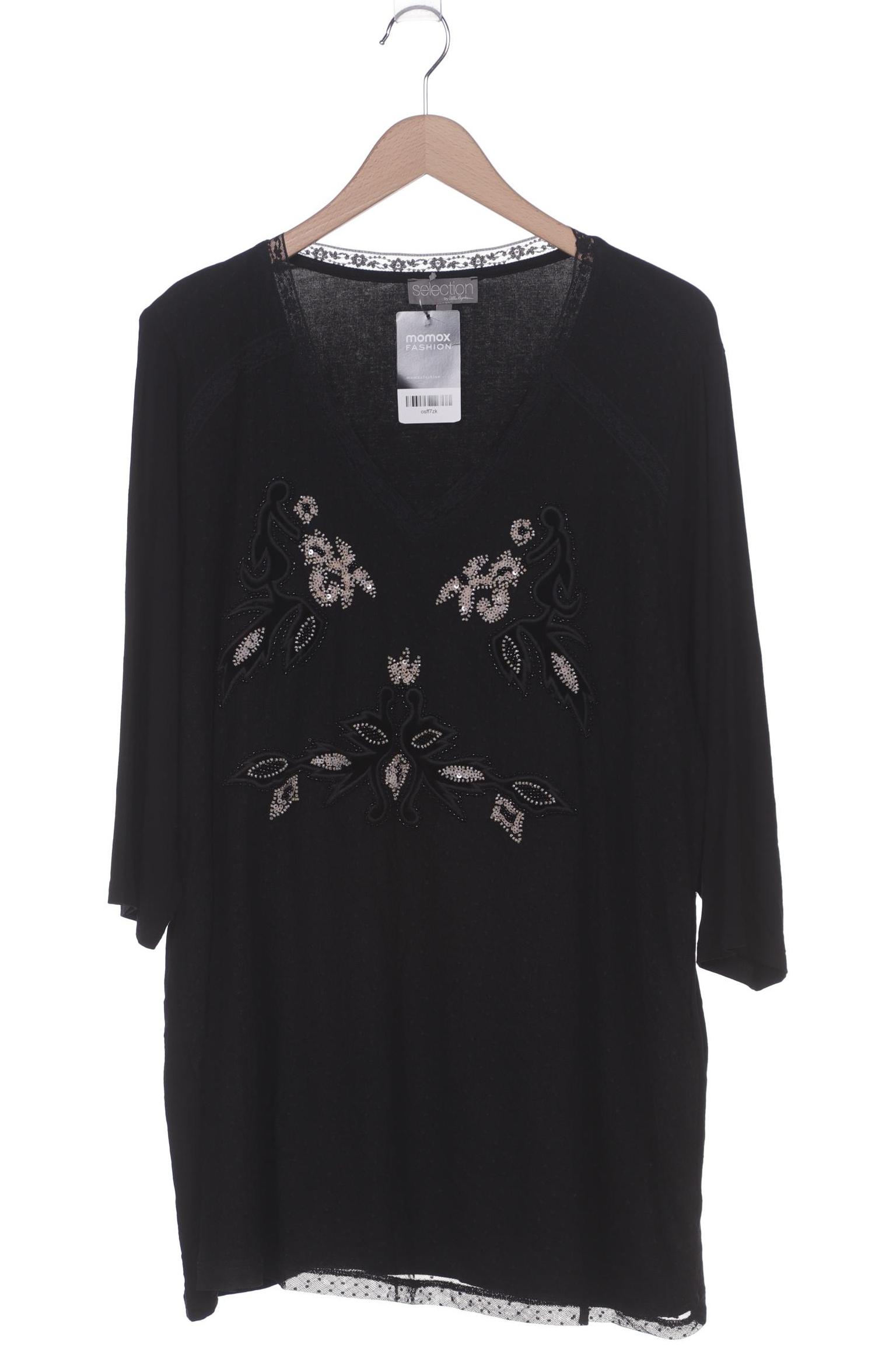 

Selection by Ulla Popken Damen Langarmshirt, schwarz, Gr. 50