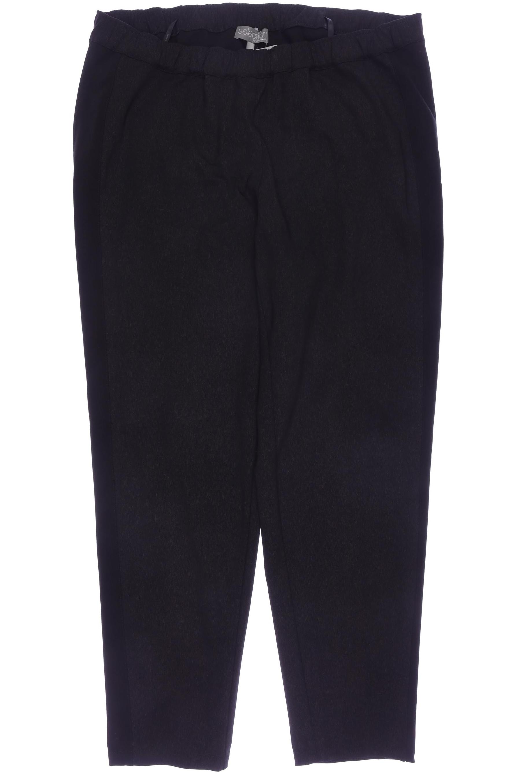 

Selection by Ulla Popken Damen Stoffhose, schwarz, Gr. 50