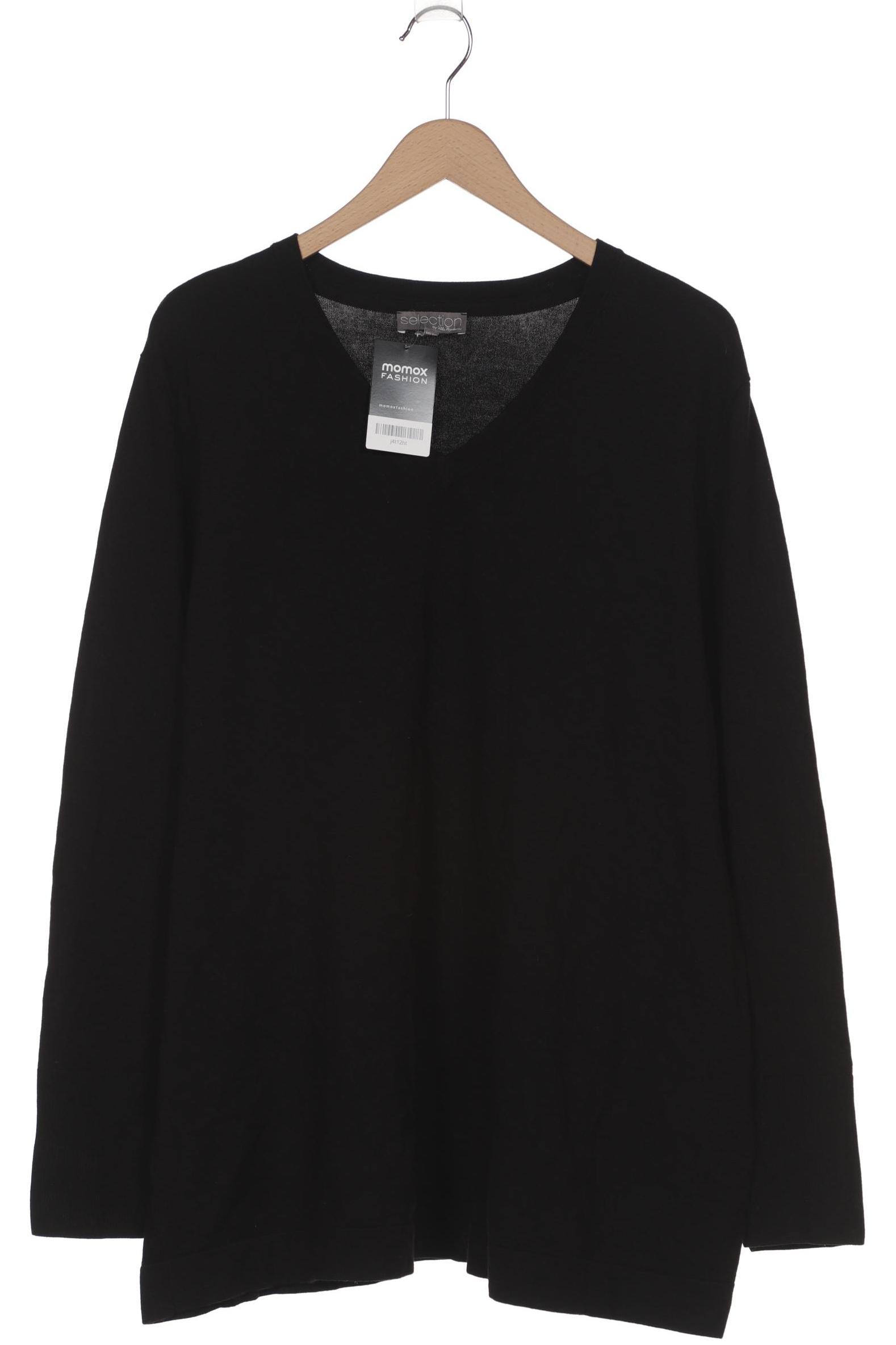 

Selection by Ulla Popken Damen Pullover, schwarz, Gr. 50