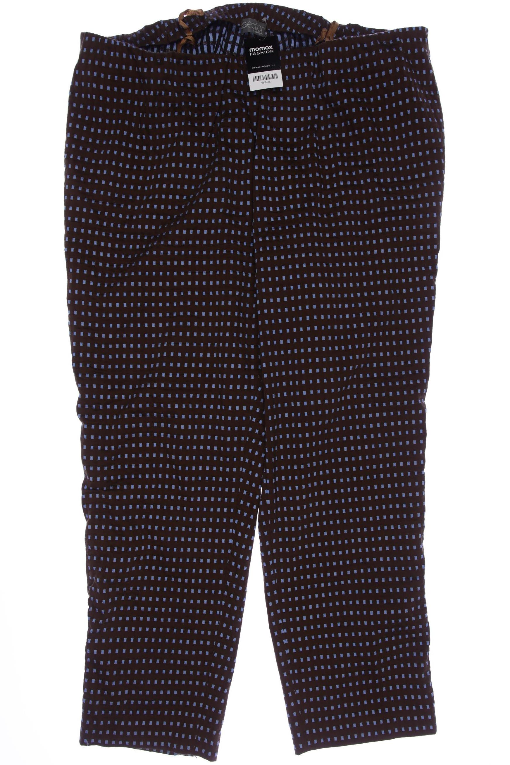 

Selection by Ulla Popken Damen Stoffhose, braun, Gr. 52