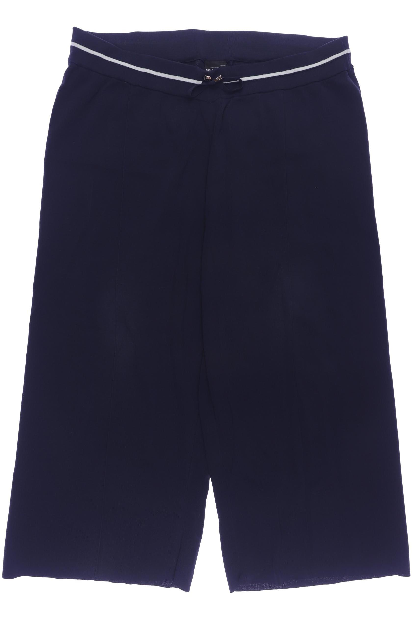 

Selection by Ulla Popken Damen Stoffhose, marineblau, Gr. 50