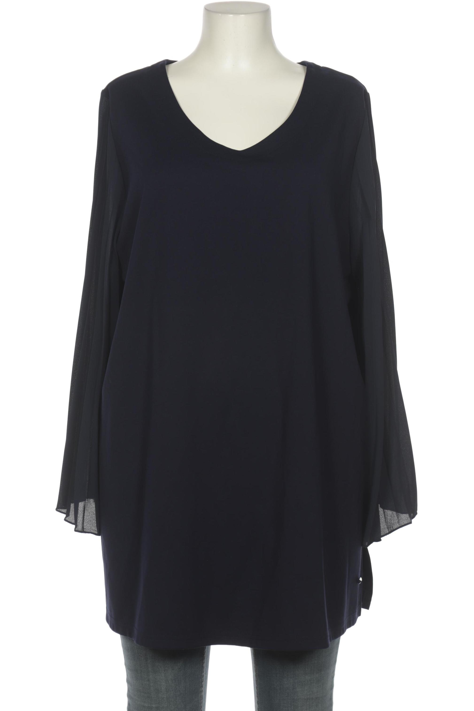 

Selection by Ulla Popken Damen Bluse, marineblau, Gr. 50