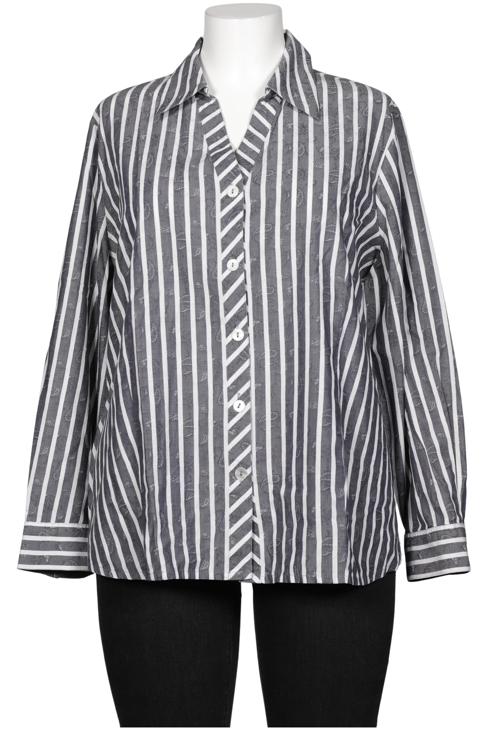 

Selection by Ulla Popken Damen Bluse, grau, Gr. 46