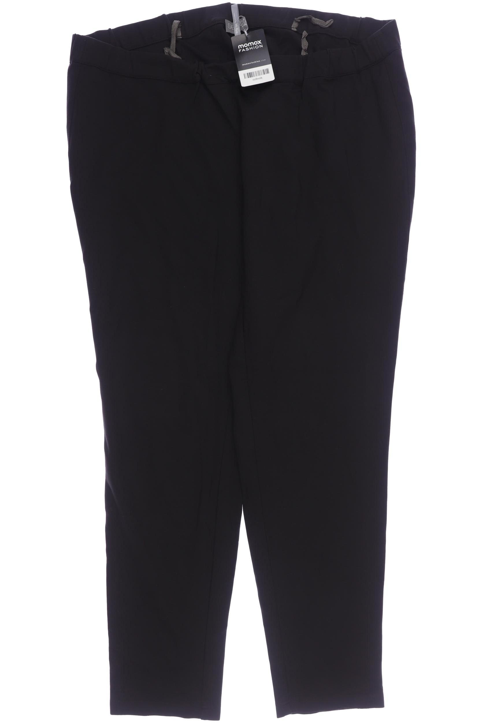

Selection by Ulla Popken Damen Stoffhose, schwarz, Gr. 52