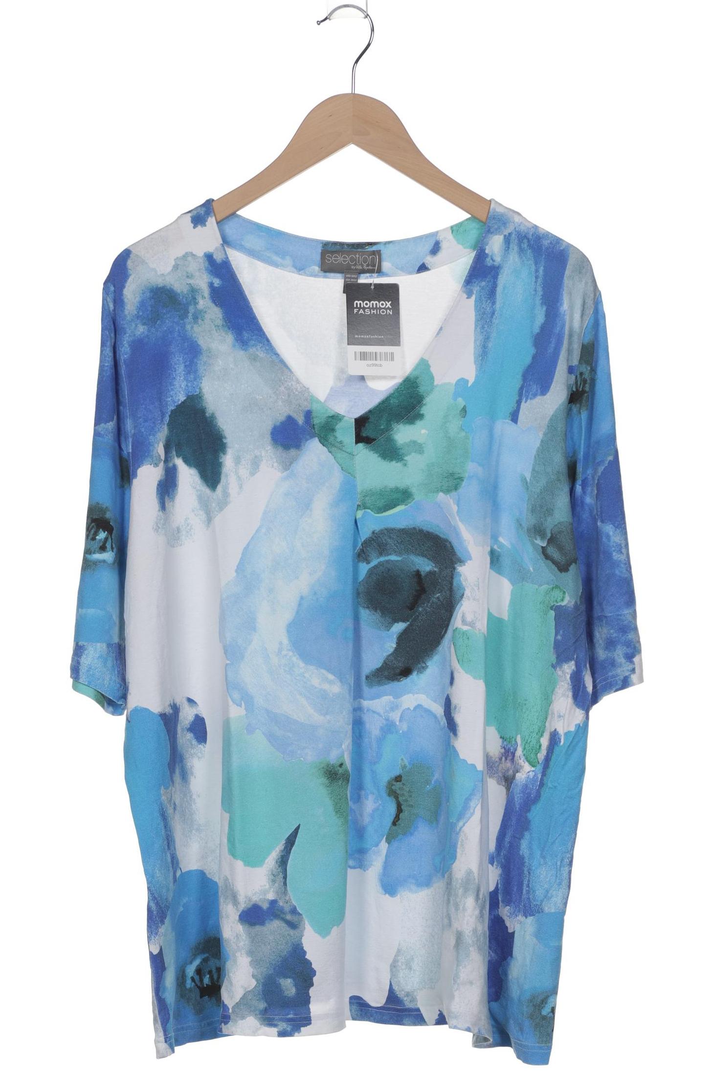 

Selection by Ulla Popken Damen T-Shirt, blau, Gr. 50