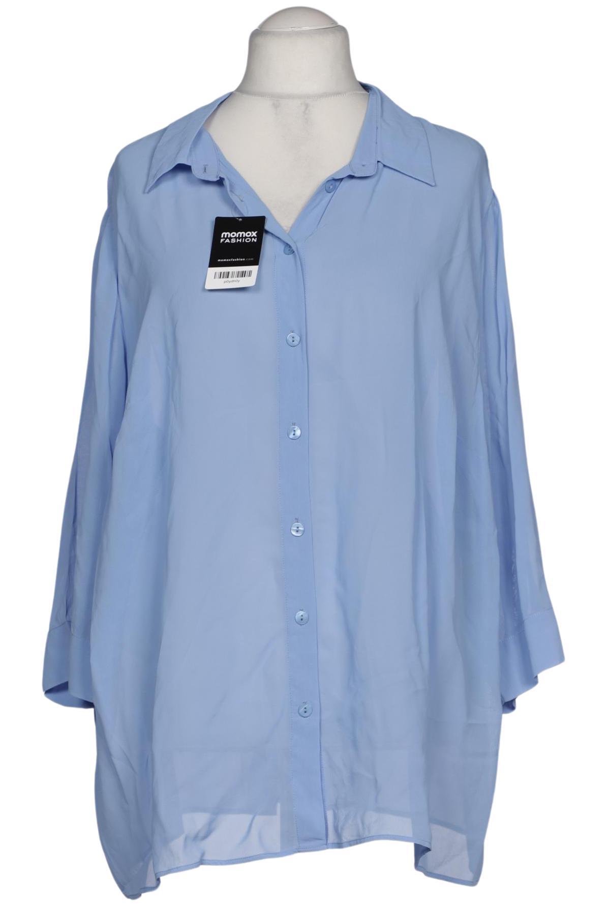 

Selection by Ulla Popken Damen Bluse, hellblau, Gr. 54