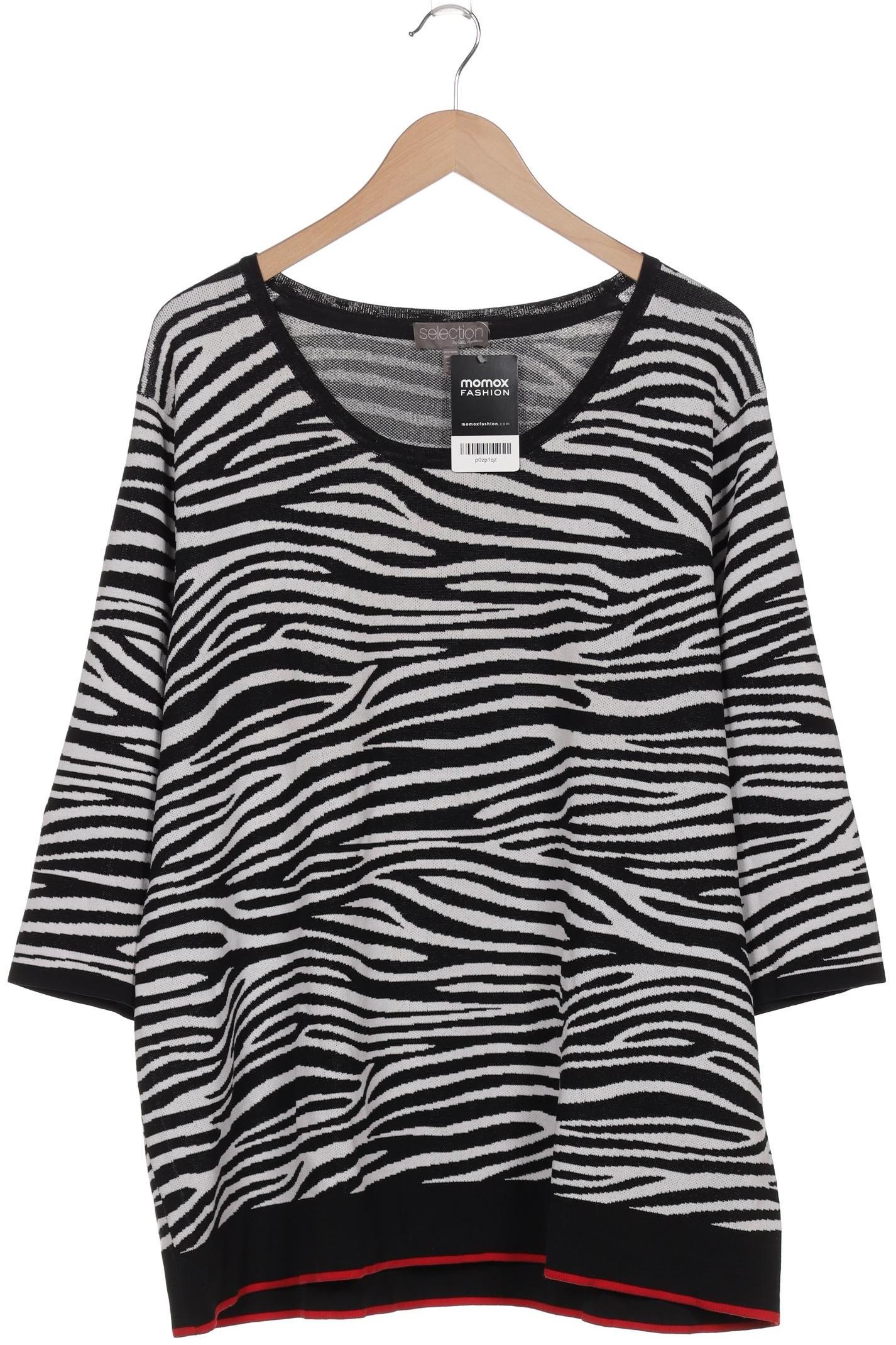 

Selection by Ulla Popken Damen Pullover, schwarz, Gr. 46