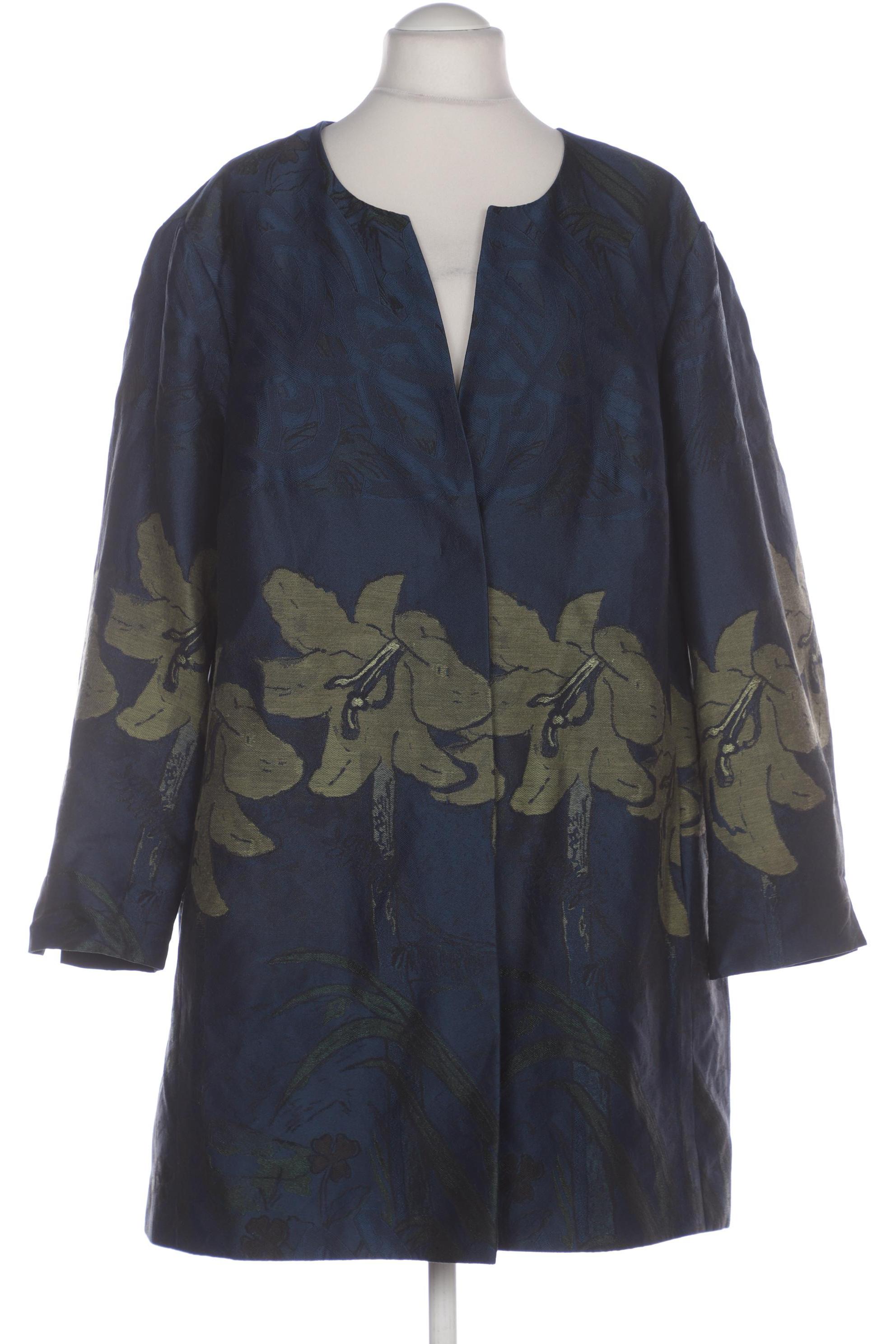 

Selection by Ulla Popken Damen Mantel, marineblau, Gr. 56