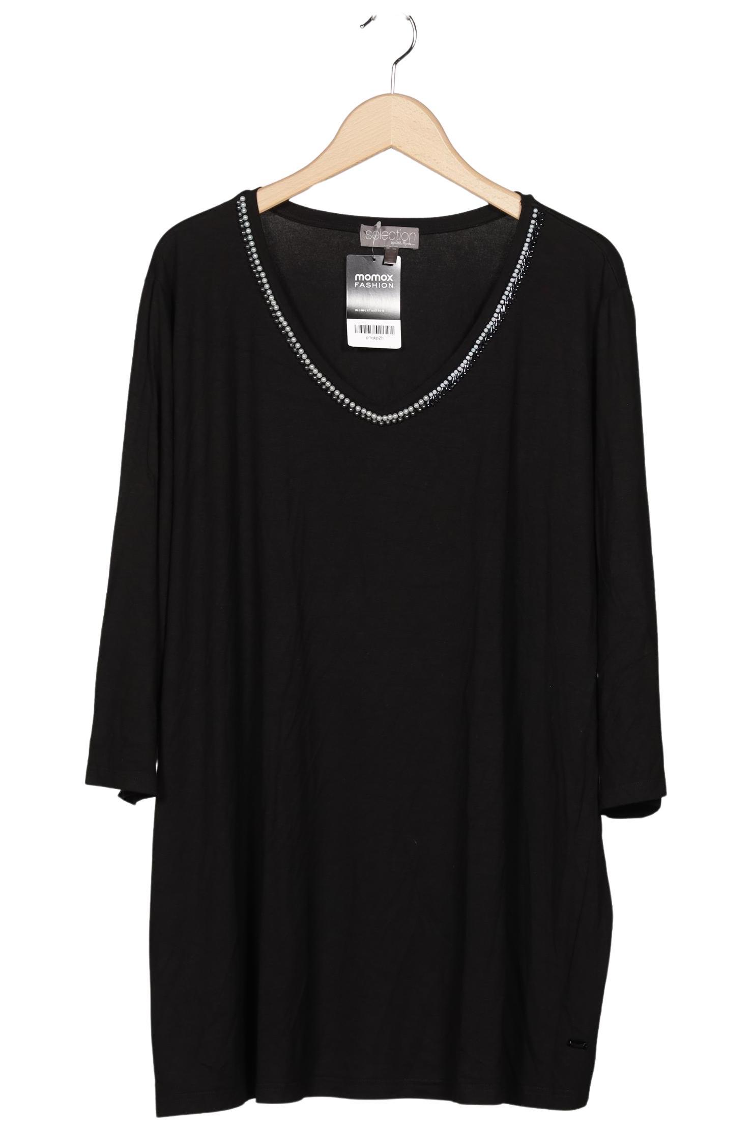 

Selection by Ulla Popken Damen Langarmshirt, schwarz, Gr. 54