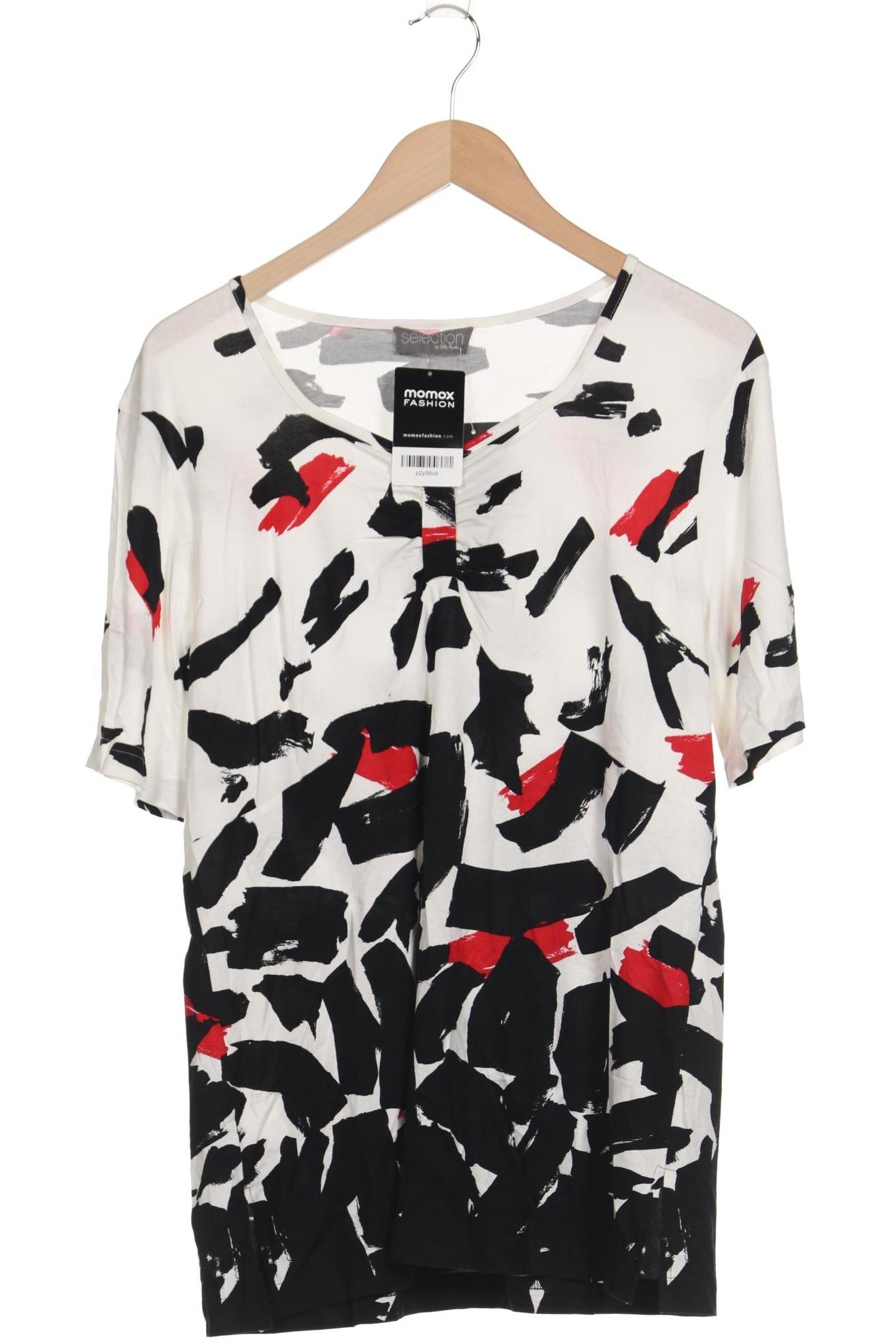 

Selection by Ulla Popken Damen T-Shirt, schwarz, Gr. 42