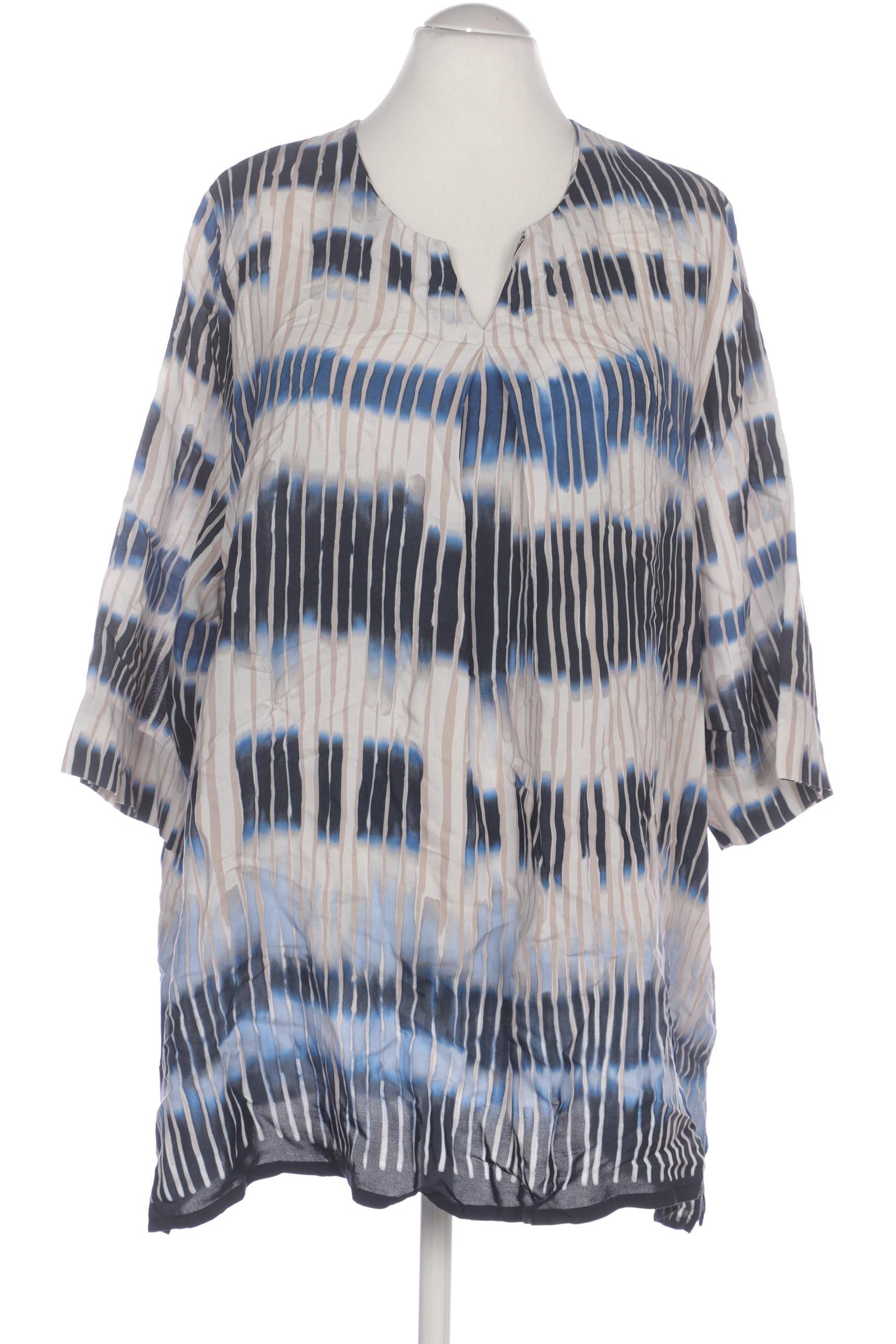 

Selection by Ulla Popken Damen Bluse, marineblau, Gr. 54