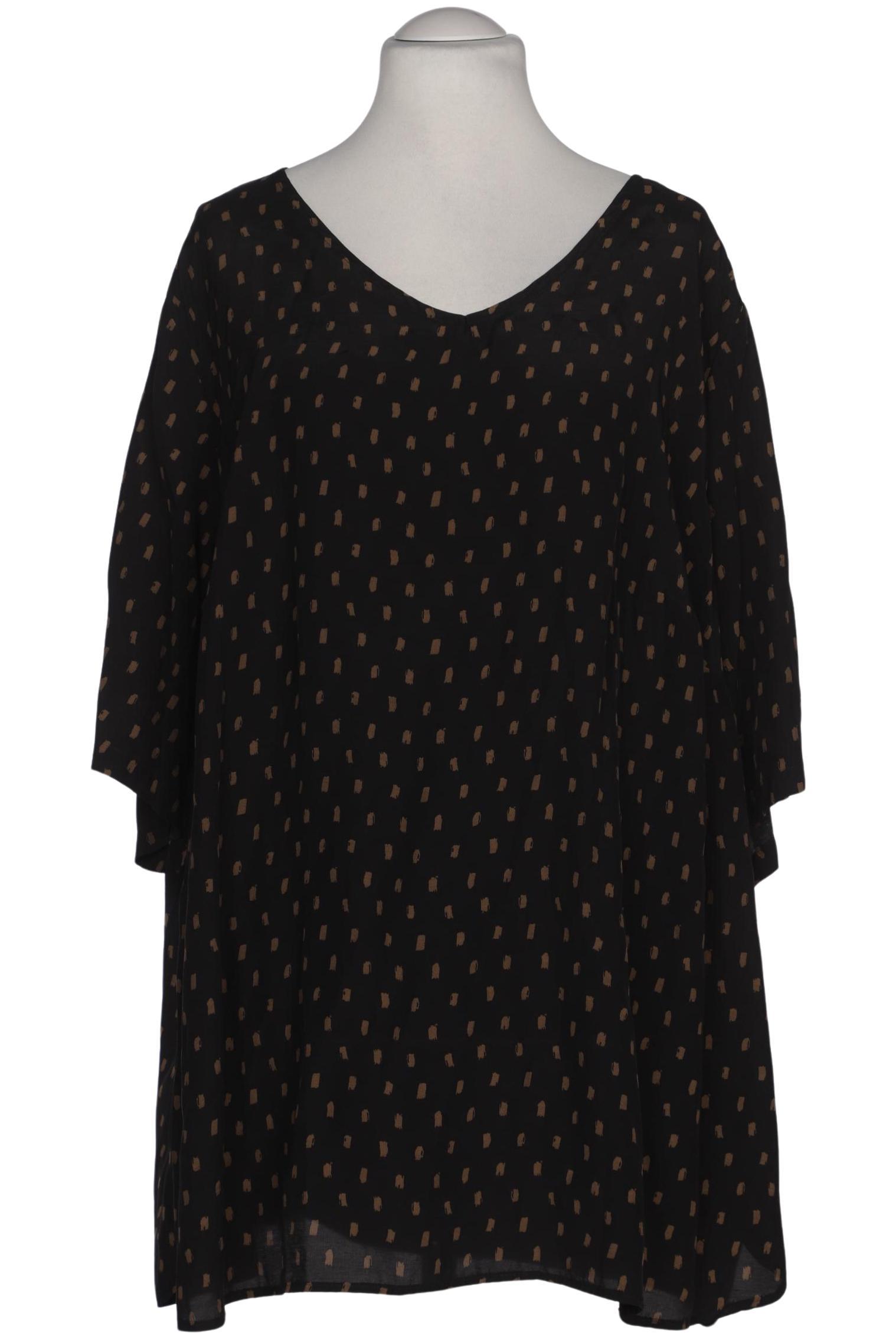

Selection by Ulla Popken Damen Bluse, schwarz, Gr. 58