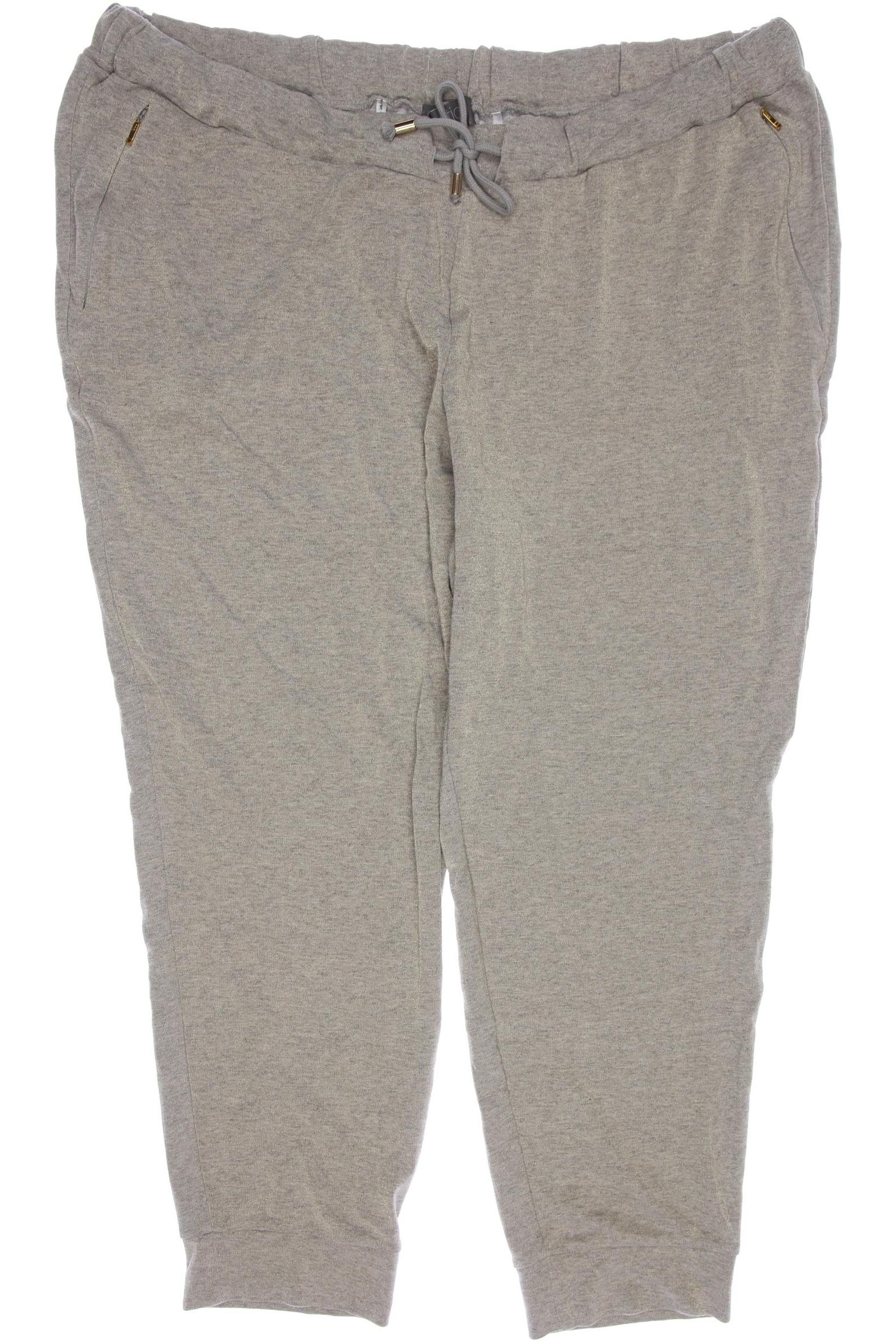 

Selection by Ulla Popken Damen Stoffhose, grau, Gr. 52