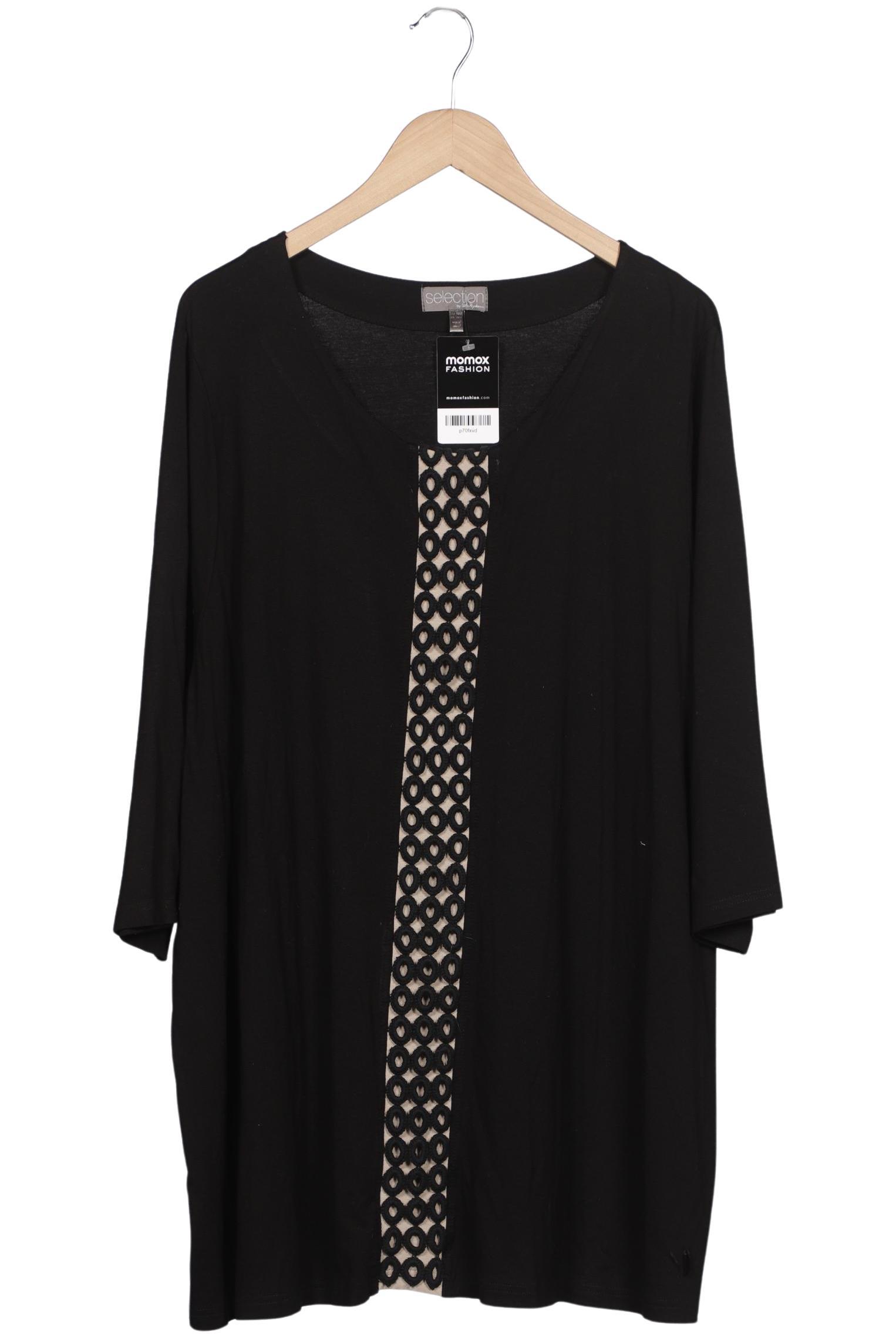 

Selection by Ulla Popken Damen Langarmshirt, schwarz, Gr. 54