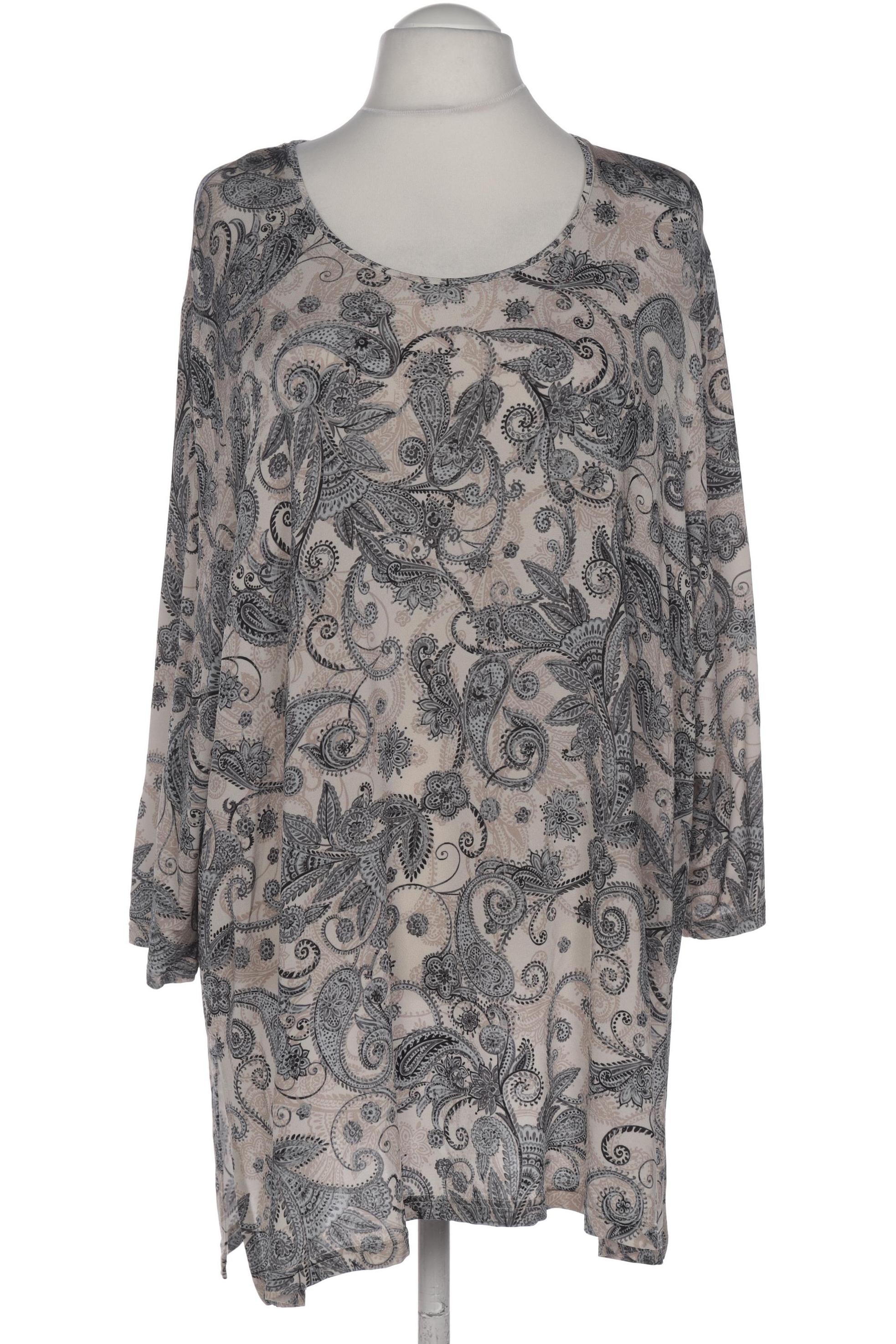 

Selection by Ulla Popken Damen Langarmshirt, beige, Gr. 54