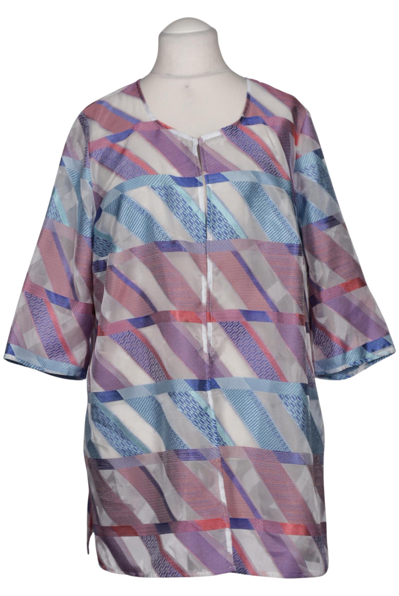 

Selection by Ulla Popken Damen Bluse, mehrfarbig, Gr. 46