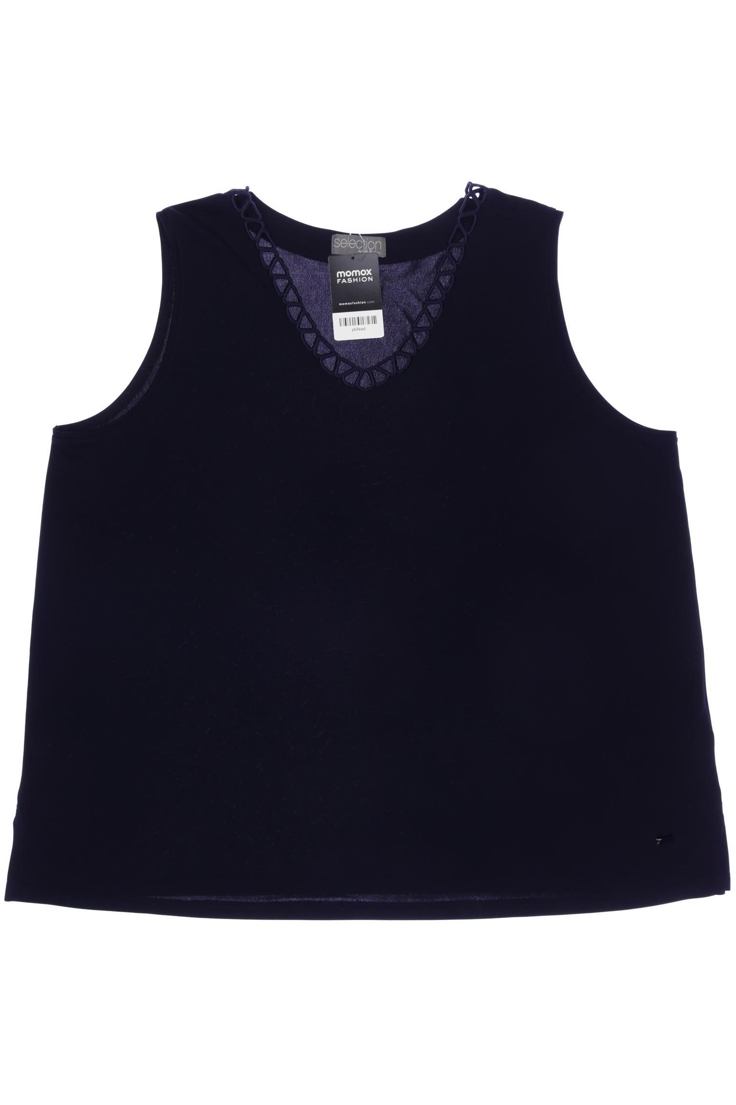 

Selection by Ulla Popken Damen Top, marineblau, Gr. 50