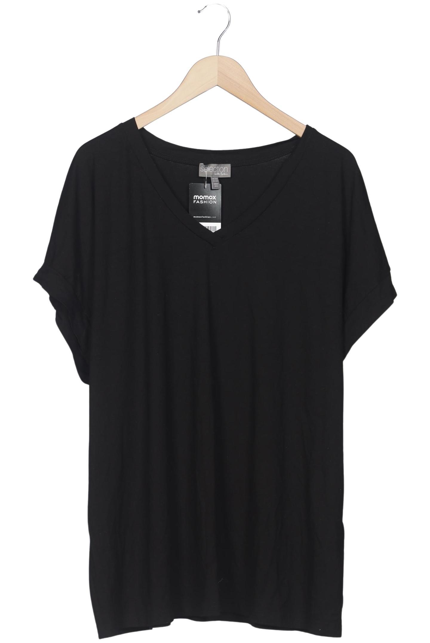 

Selection by Ulla Popken Damen T-Shirt, schwarz, Gr. 50