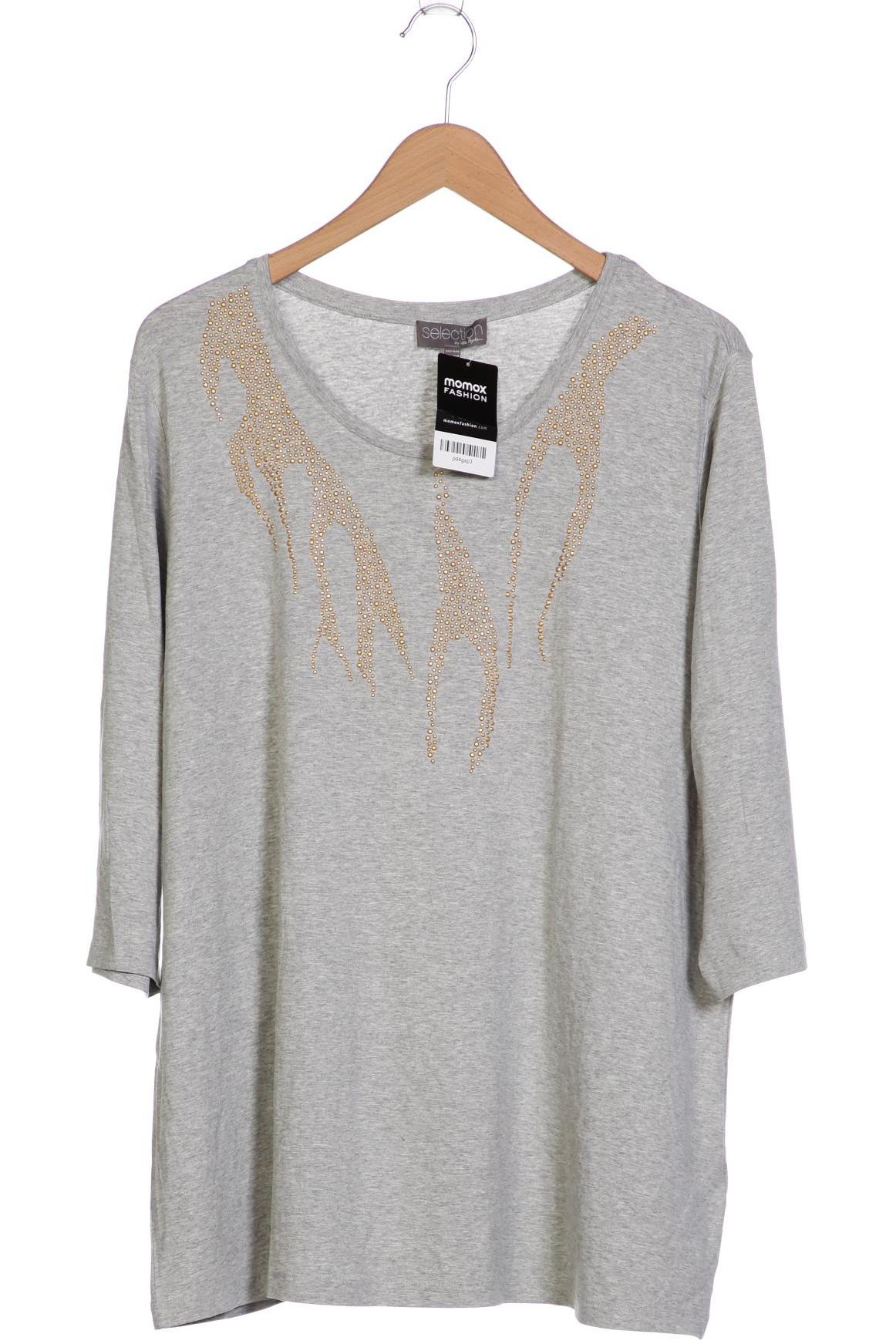 

Selection by Ulla Popken Damen Langarmshirt, silber
