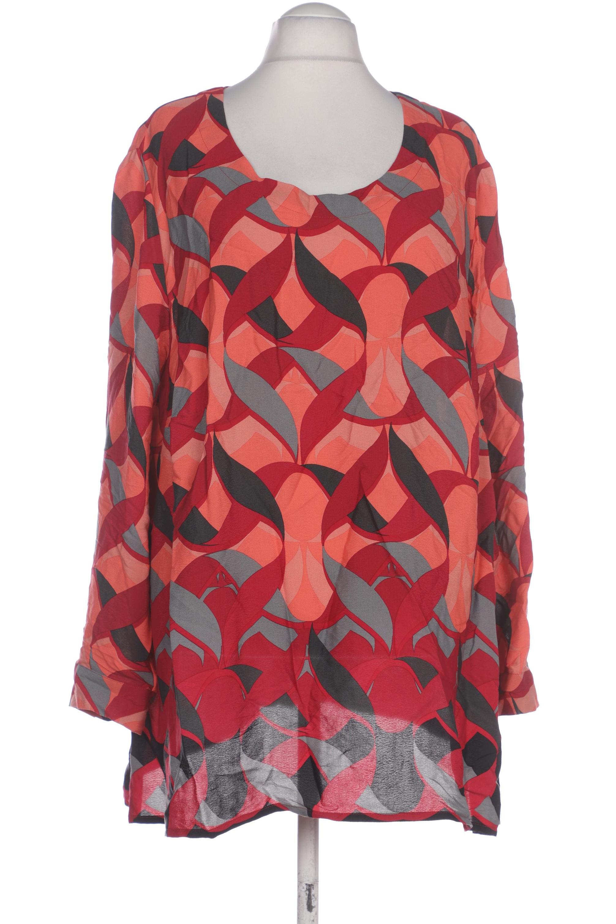 

Selection by Ulla Popken Damen Bluse, rot, Gr. 54