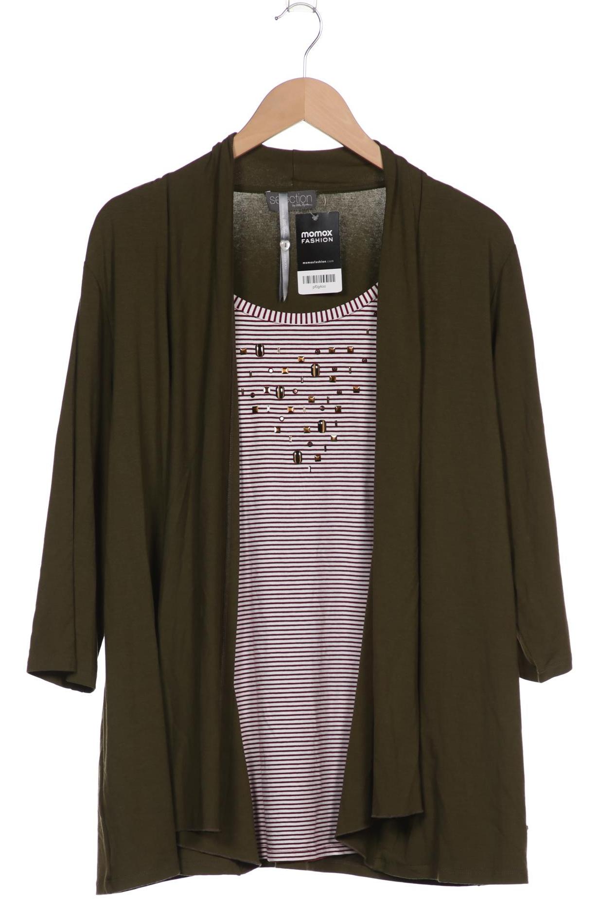 

Selection by Ulla Popken Damen Langarmshirt, grün