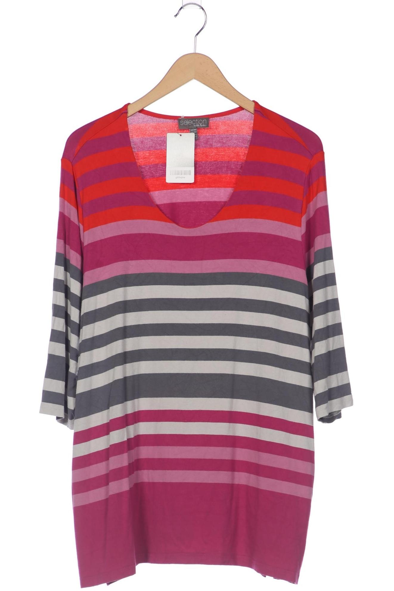 

Selection by Ulla Popken Damen Langarmshirt, pink, Gr. 50