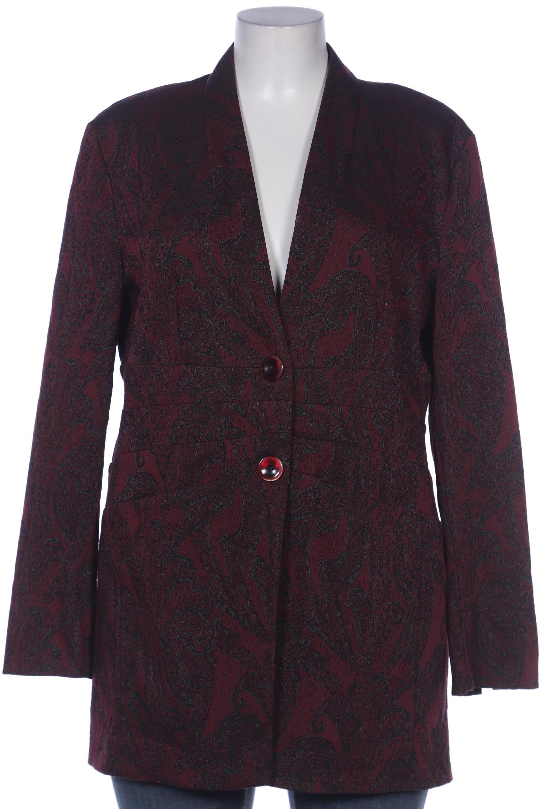 

Selection by Ulla Popken Damen Blazer, bordeaux, Gr. 44