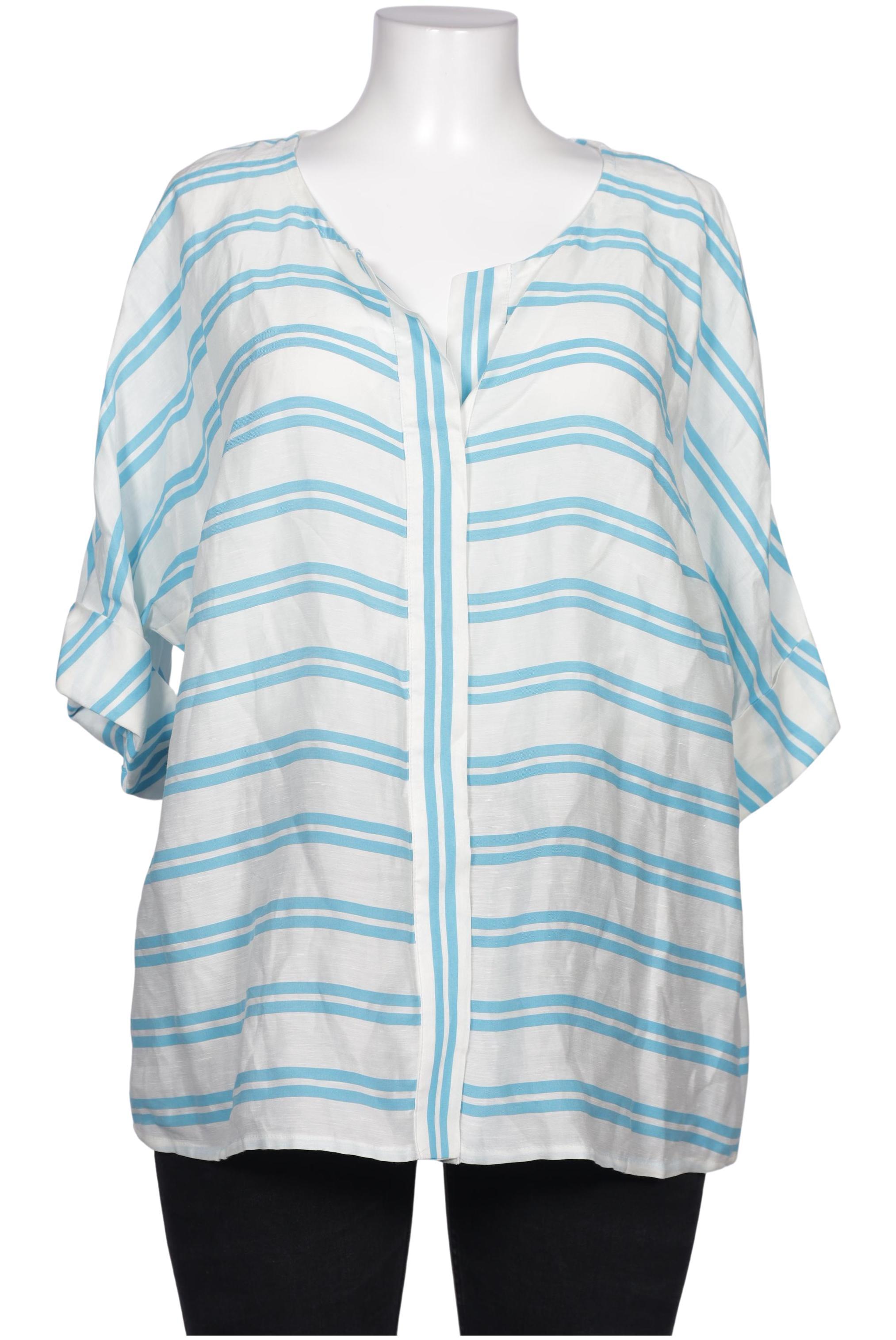 

Selection by Ulla Popken Damen Bluse, blau, Gr. 46