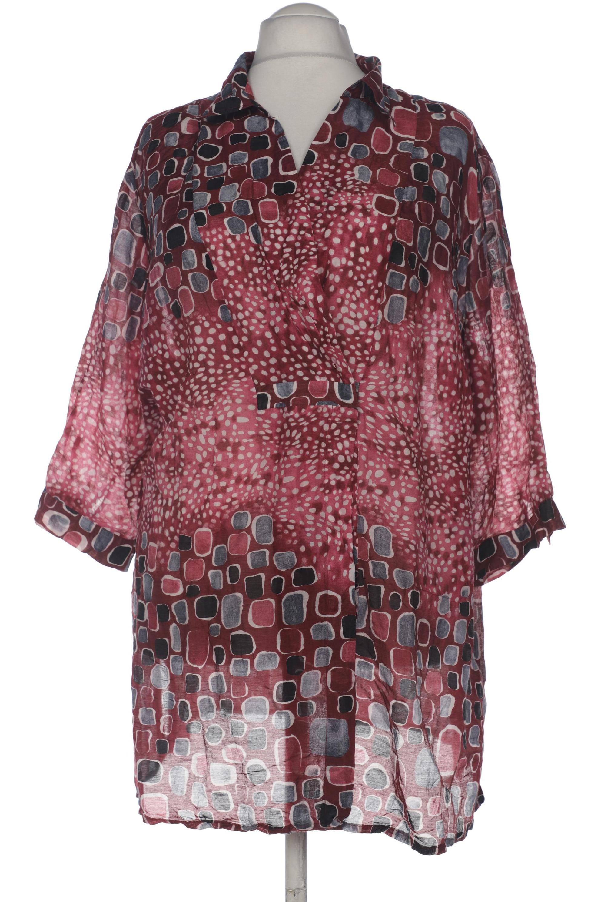 

Selection by Ulla Popken Damen Bluse, bordeaux, Gr. 54