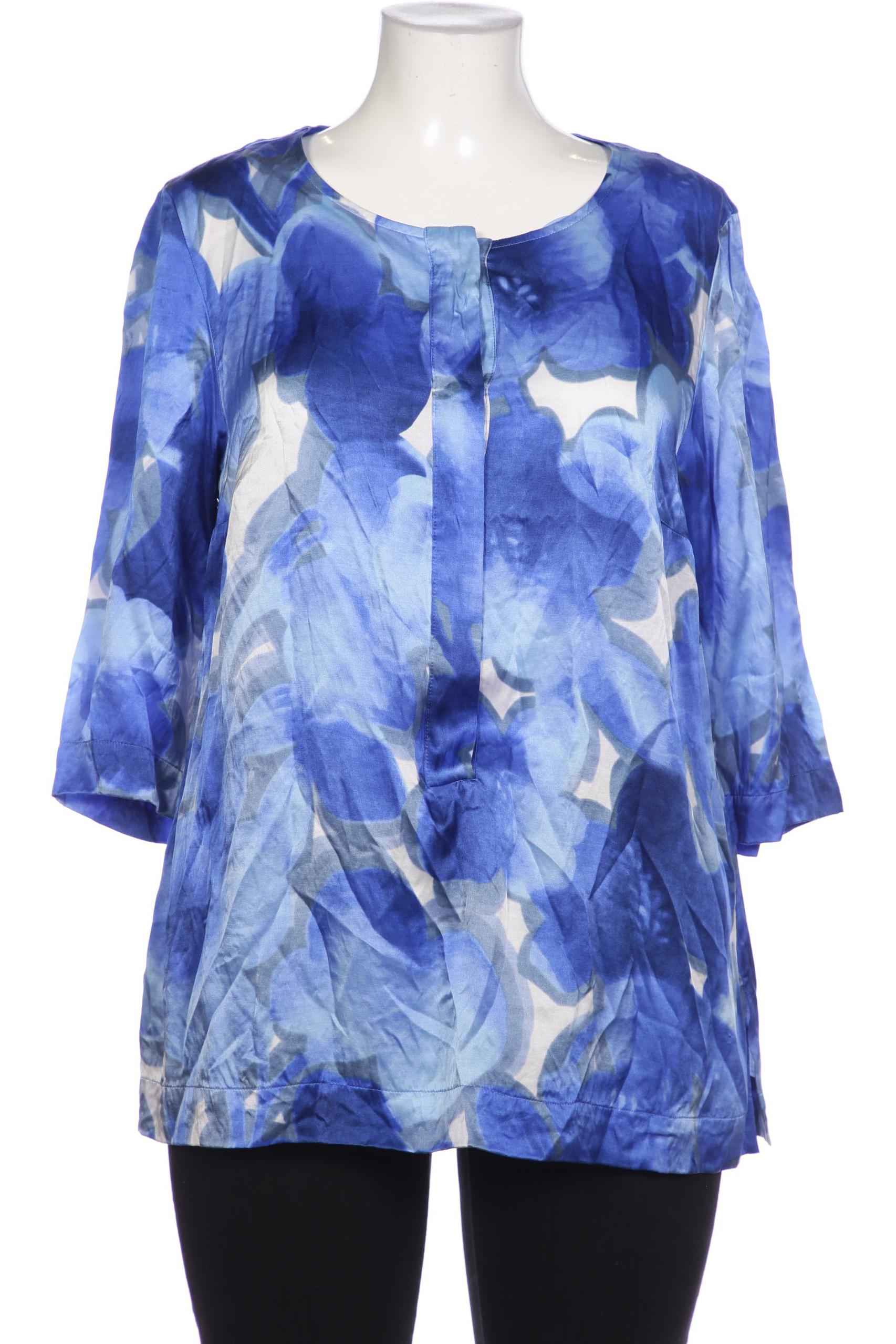 

Selection by Ulla Popken Damen Bluse, blau, Gr. 42