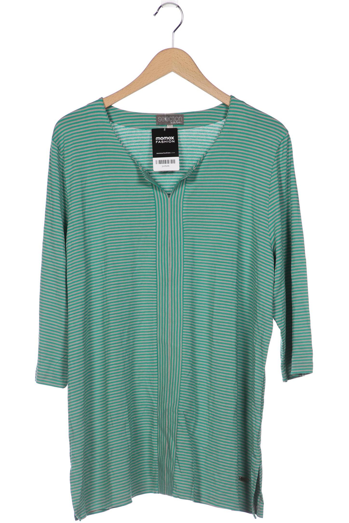 

Selection by Ulla Popken Damen Langarmshirt, türkis