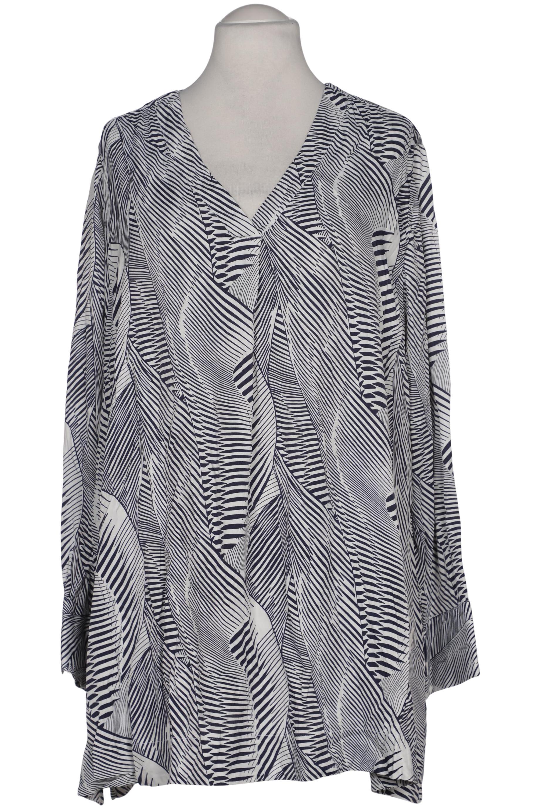 

Selection by Ulla Popken Damen Bluse, marineblau, Gr. 52