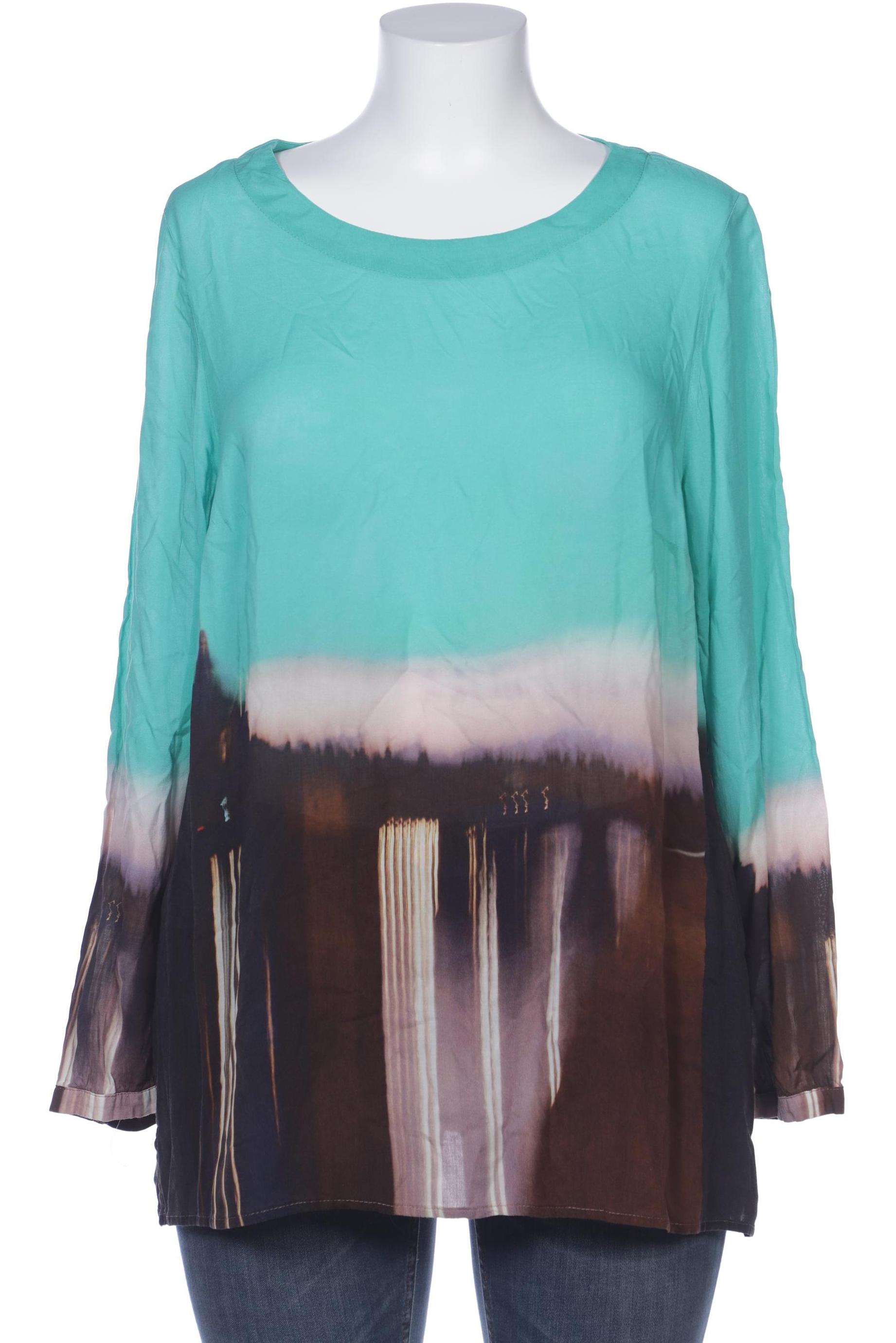 

Selection by Ulla Popken Damen Bluse, grün, Gr. 46