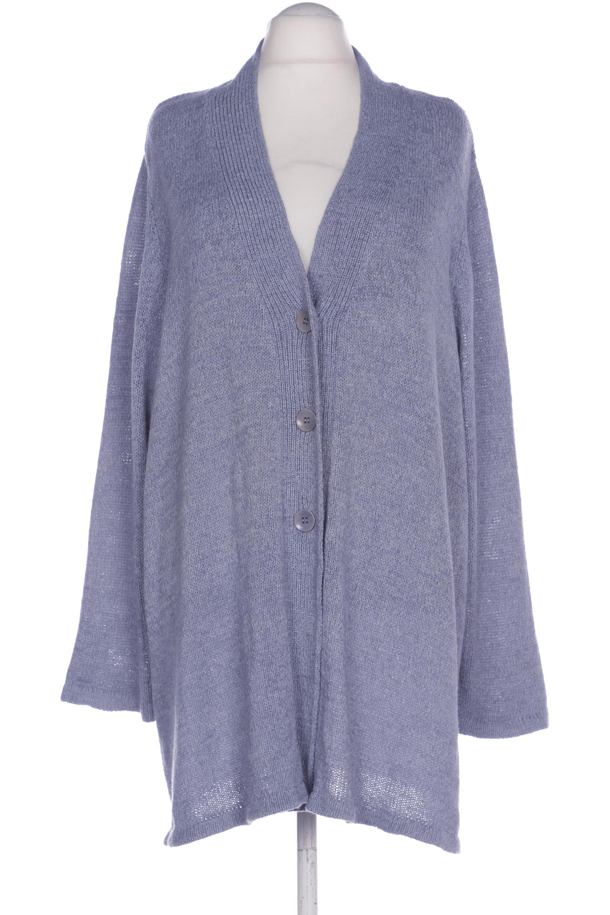 

Selection by Ulla Popken Damen Strickjacke, hellblau, Gr. 54