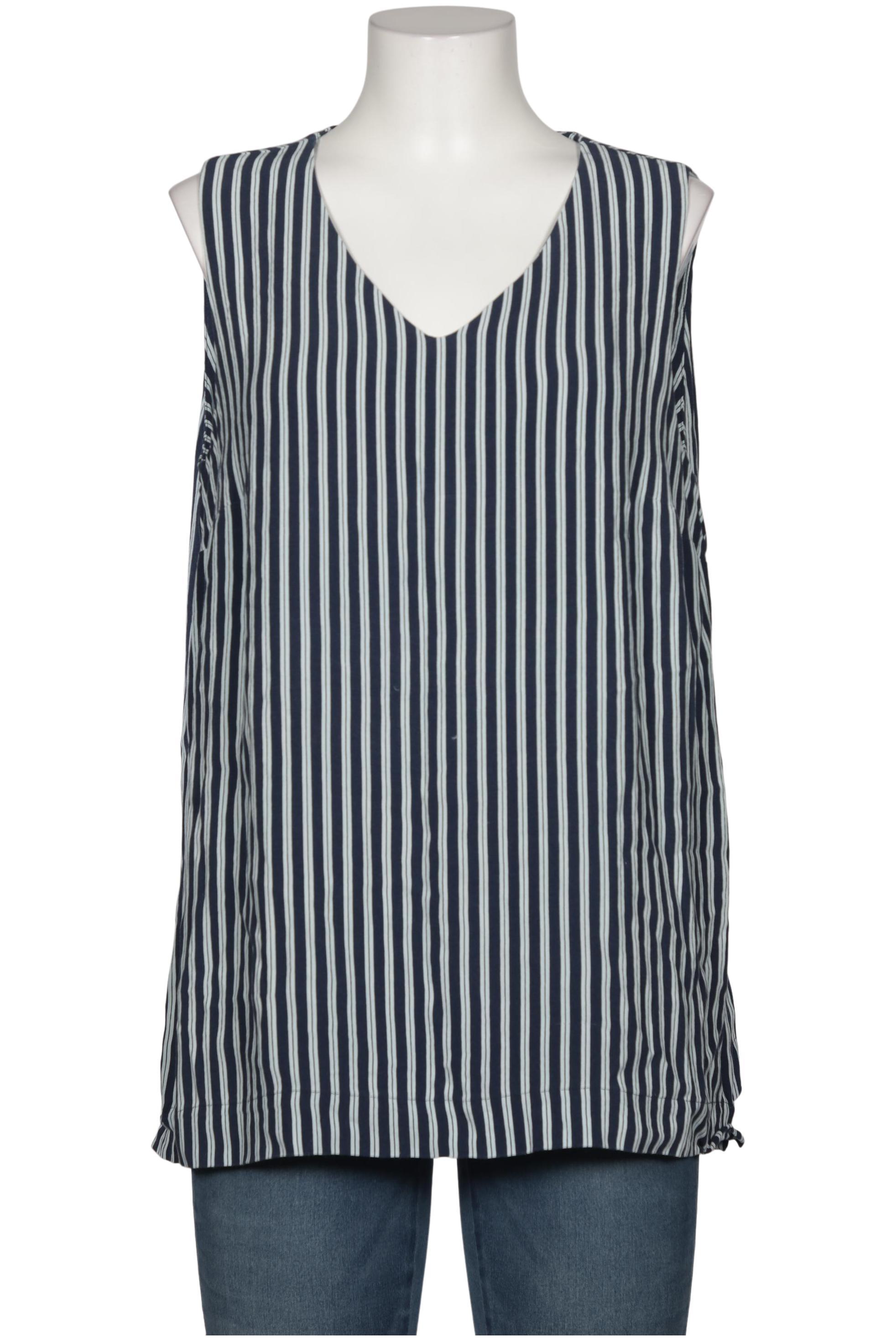 

Selection by Ulla Popken Damen Bluse, marineblau, Gr. 46