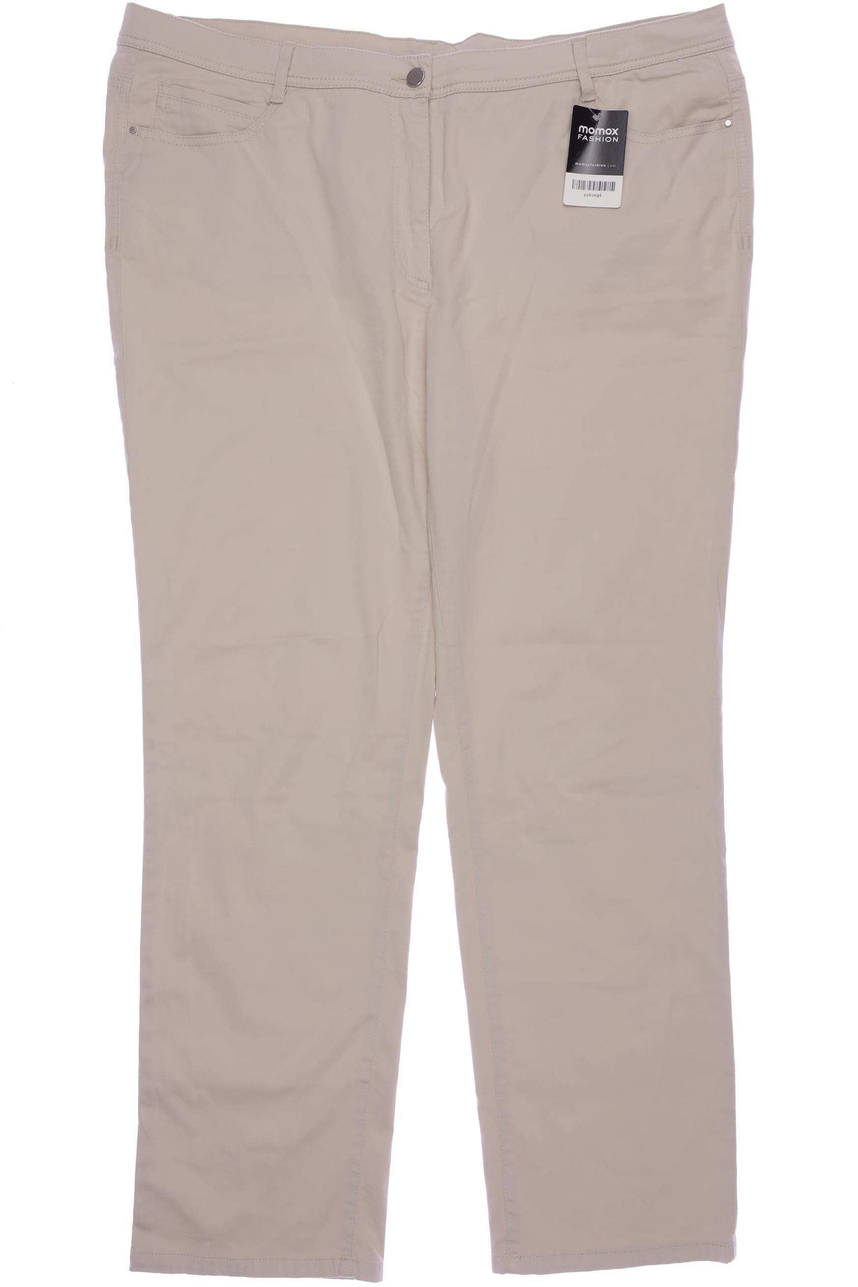 

Selection by Ulla Popken Damen Stoffhose, cremeweiß, Gr. 50