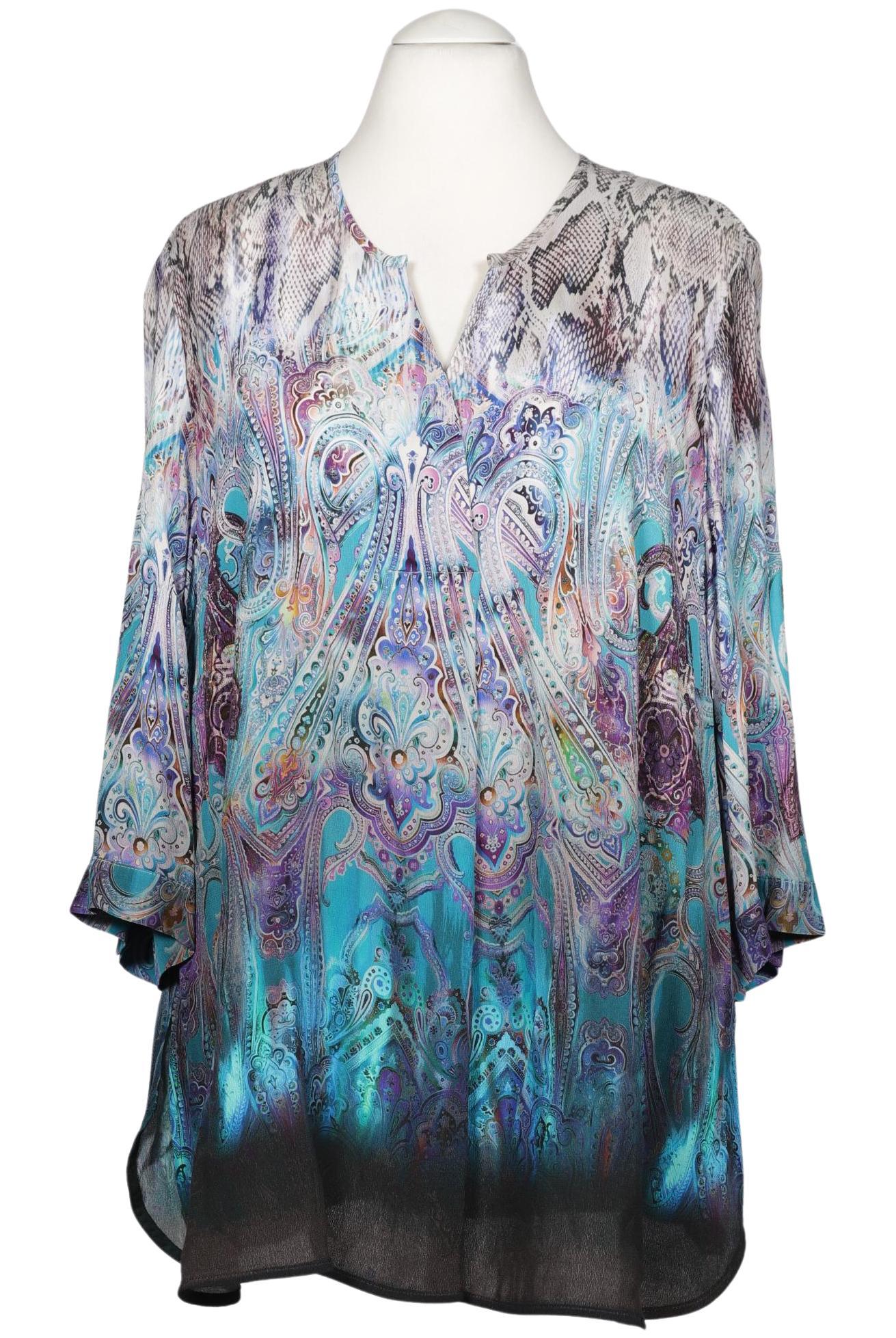 

Selection by Ulla Popken Damen Bluse, mehrfarbig, Gr. 50