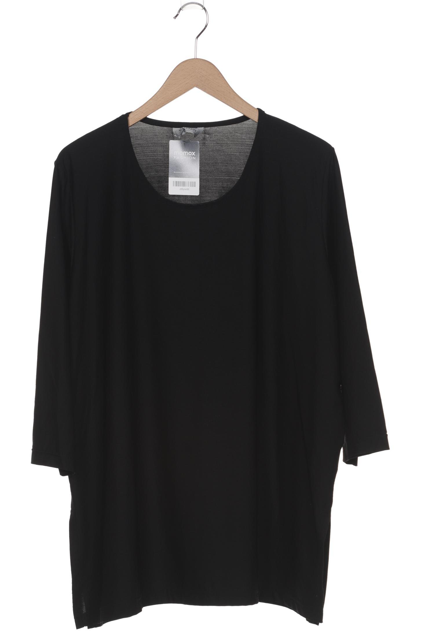 

Selection by Ulla Popken Damen Langarmshirt, schwarz, Gr. 46