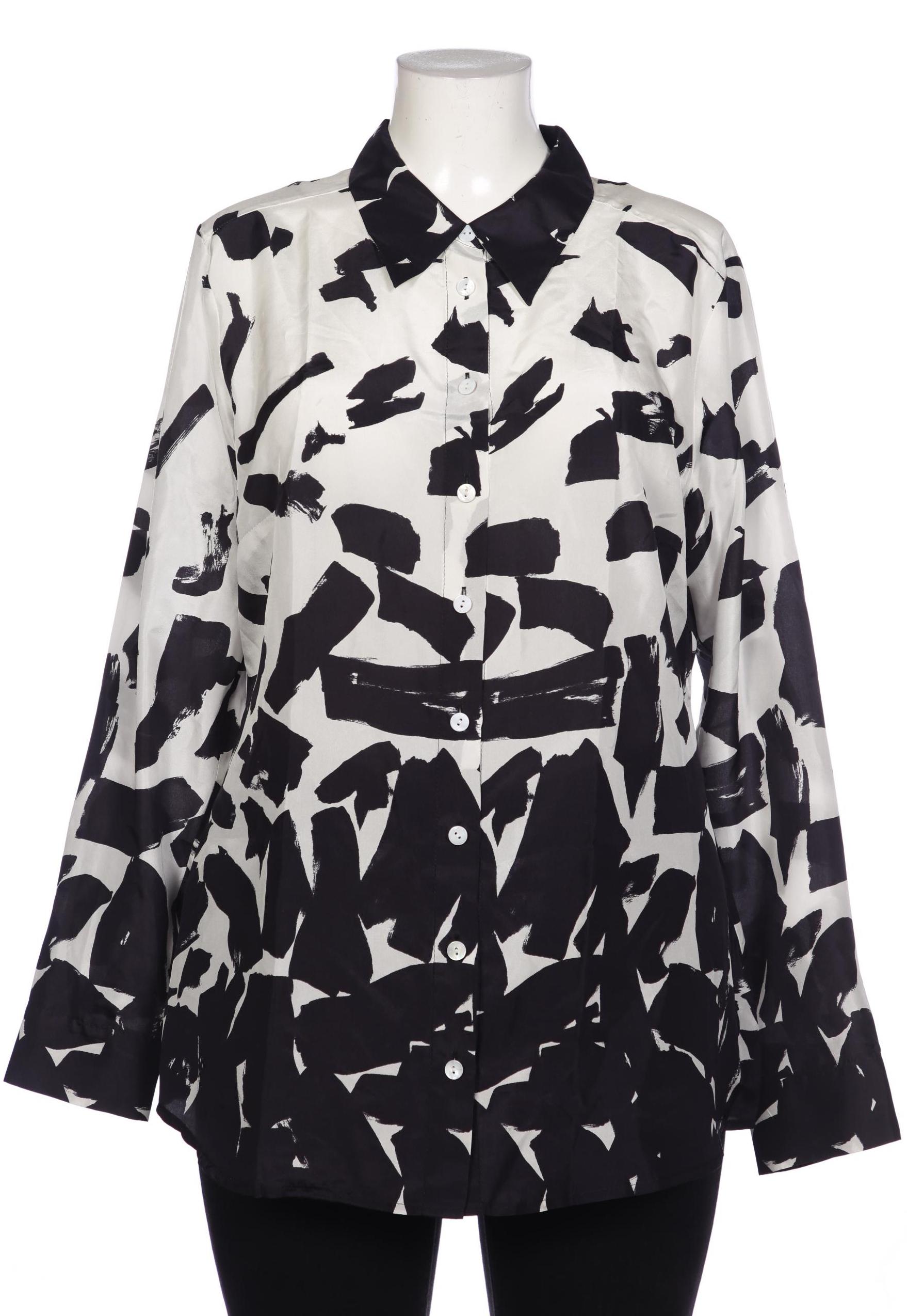 

Selection by Ulla Popken Damen Bluse, weiß, Gr. 48