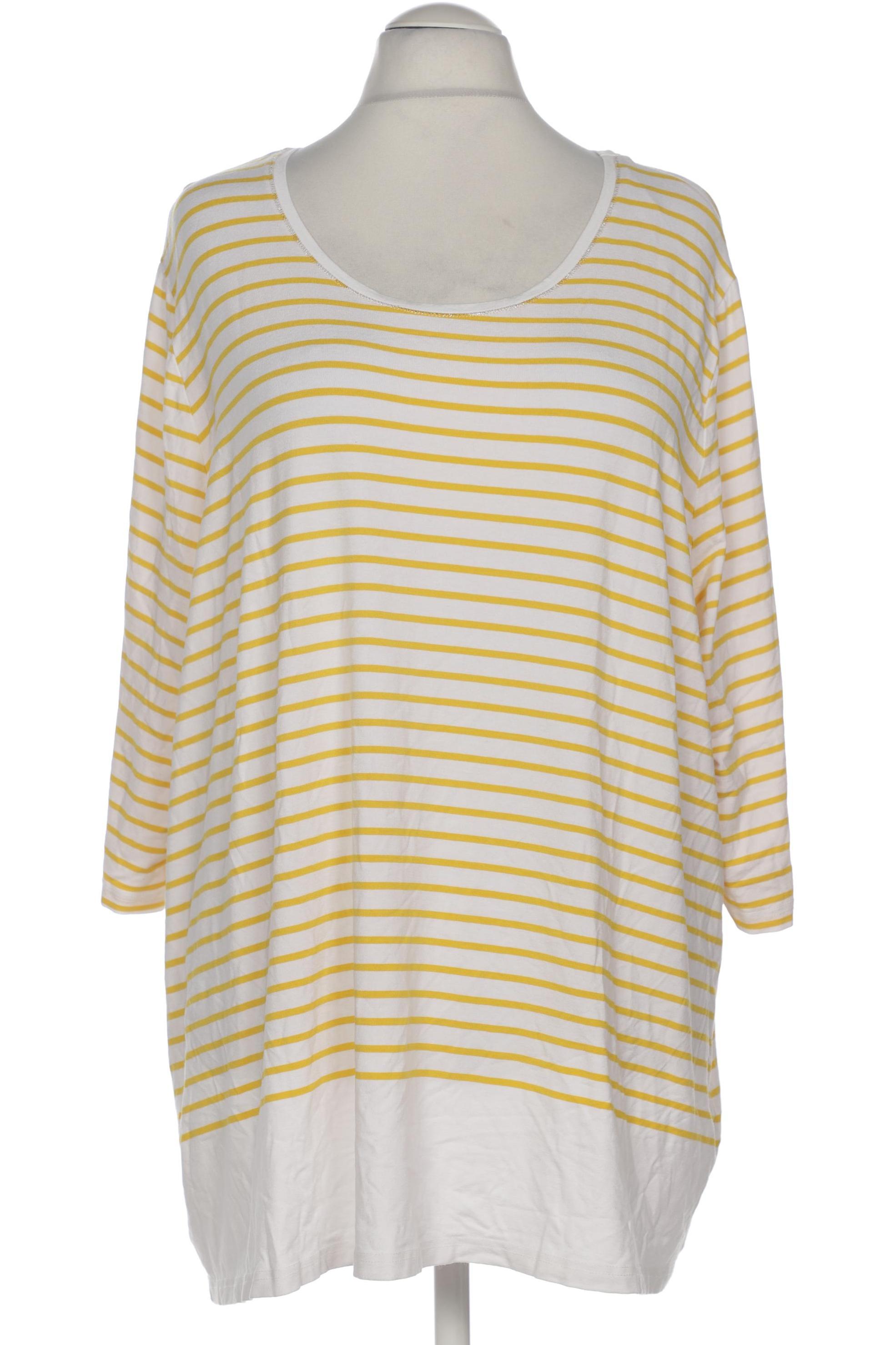 

Selection by Ulla Popken Damen Langarmshirt, gelb, Gr. 54