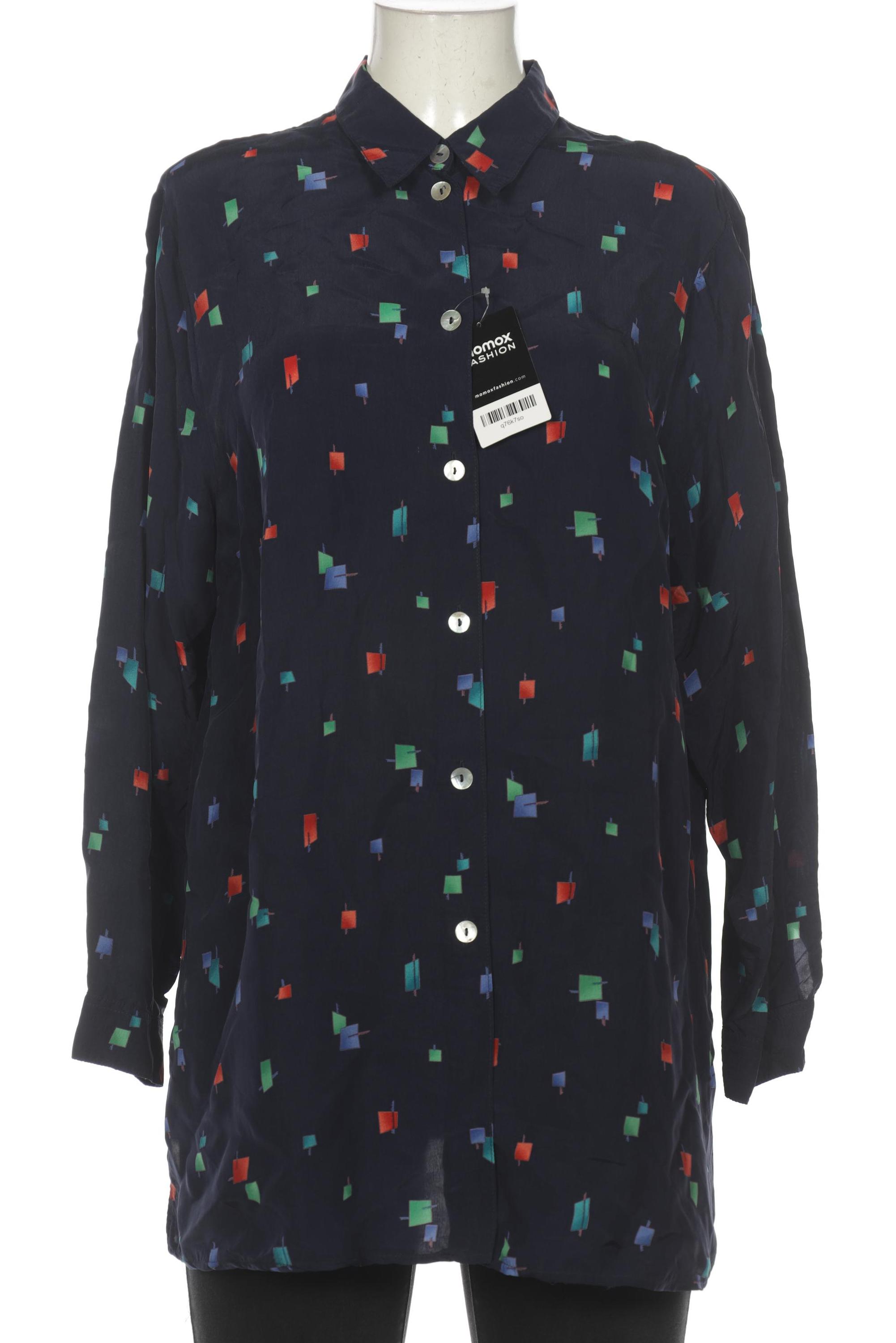 

Selection by Ulla Popken Damen Bluse, marineblau, Gr. 42